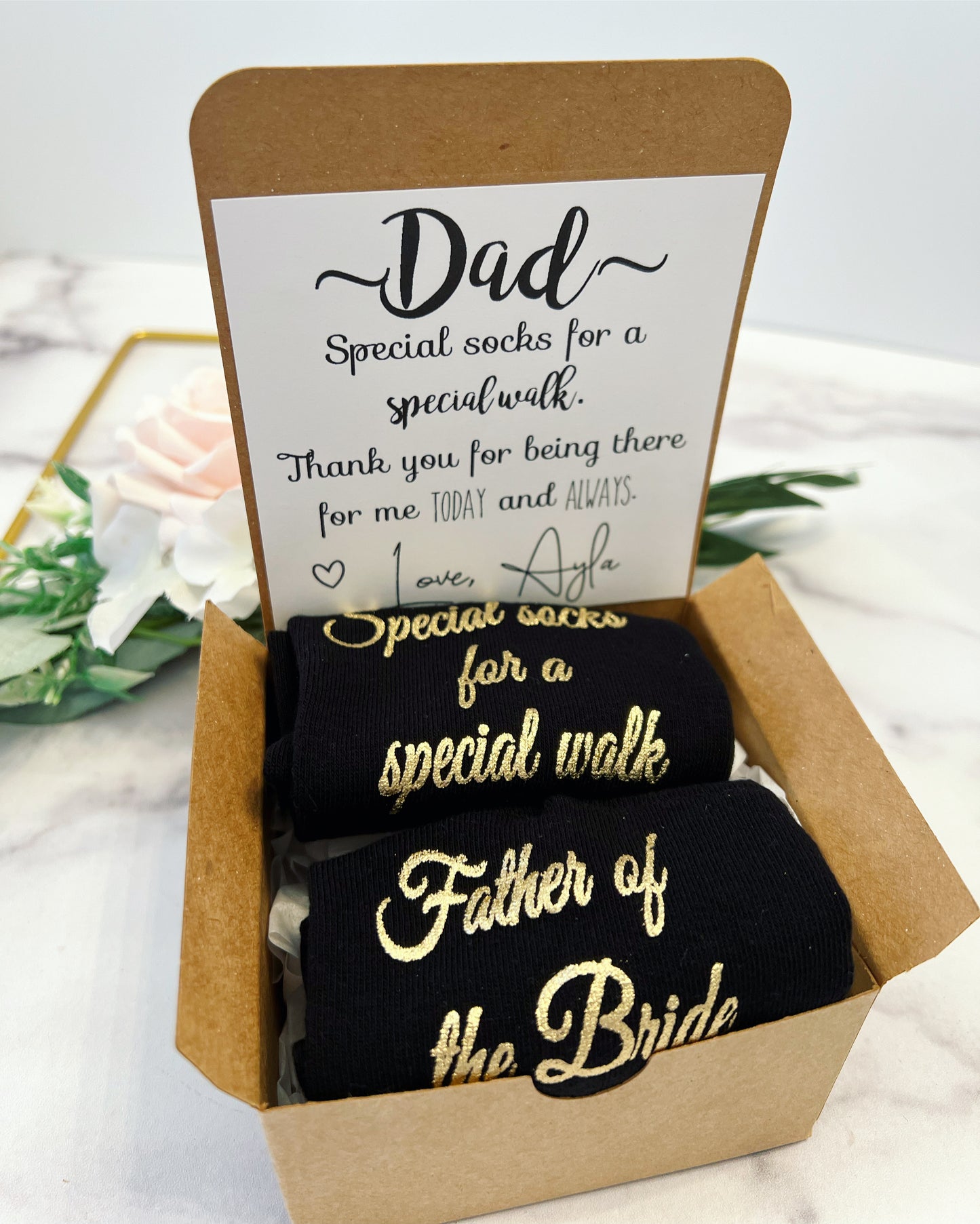 Father of the Bride Socks