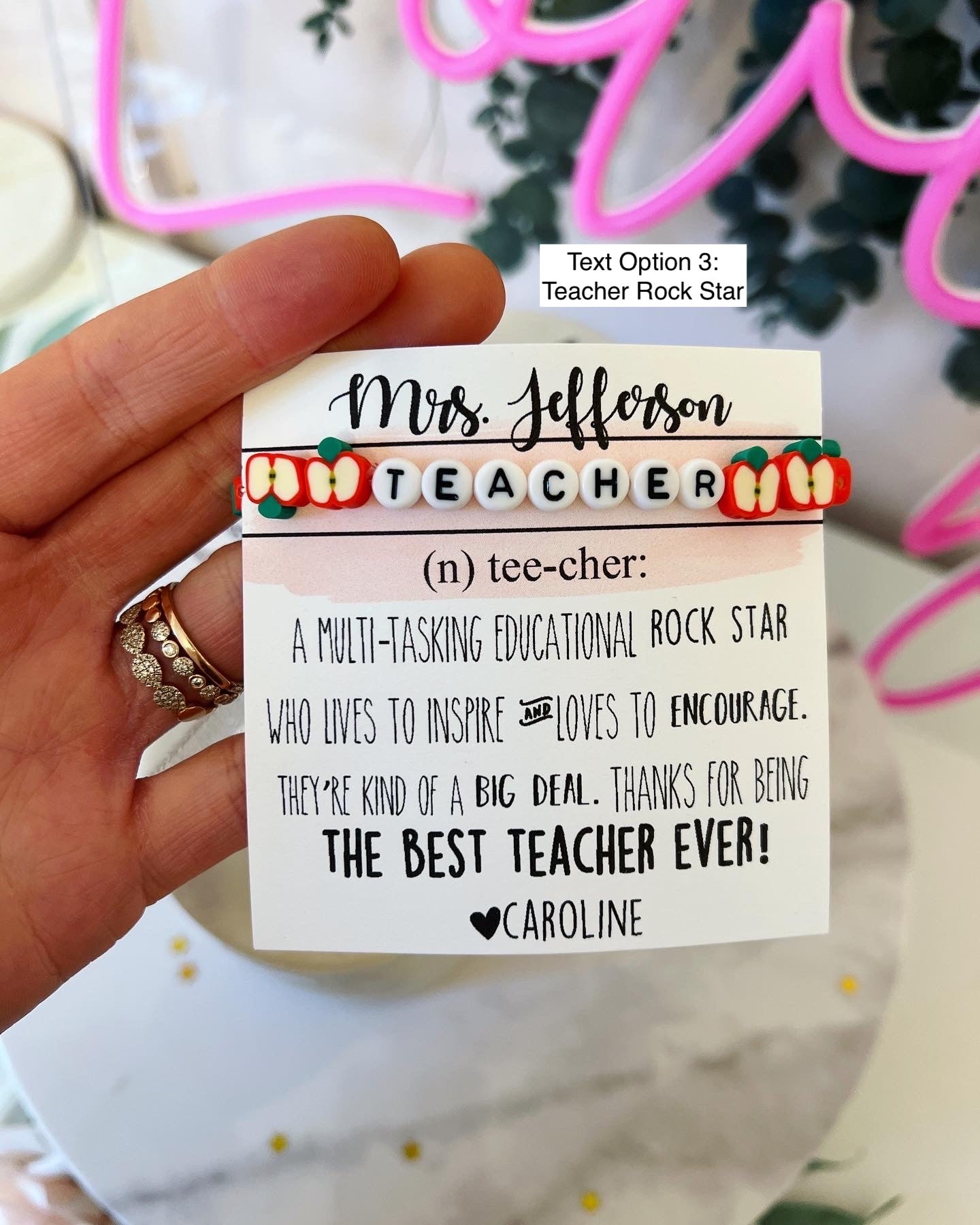 Teachers Make a Difference! Appreciation Gift