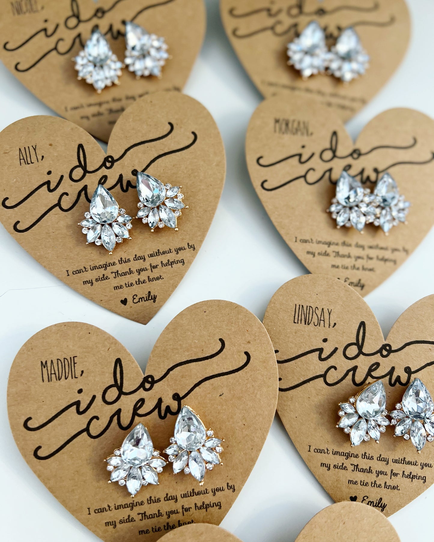 Bridesmaid Opal earrings I do crew gifts! TOP SELLER!