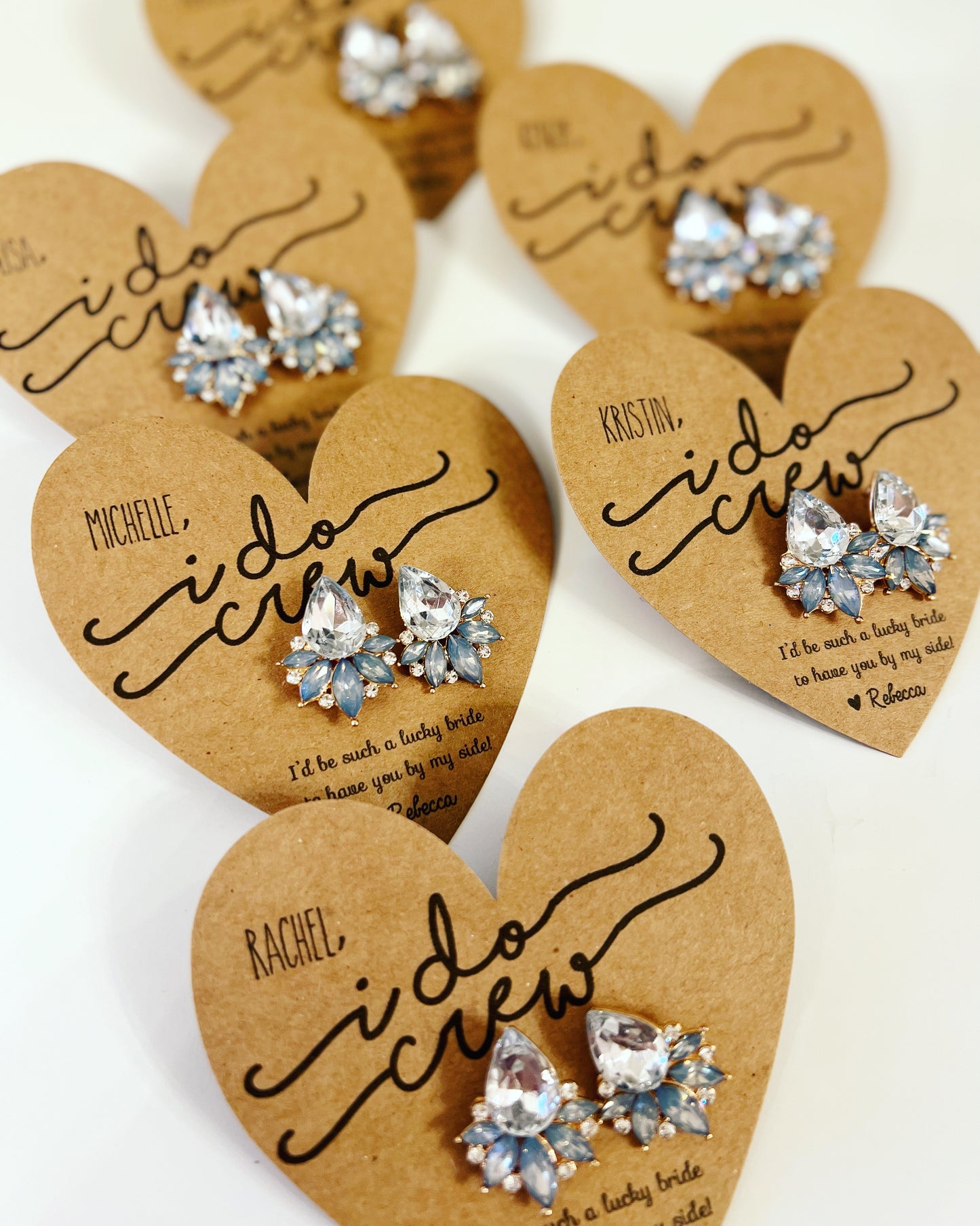 Bridesmaid Opal earrings I do crew gifts! TOP SELLER!