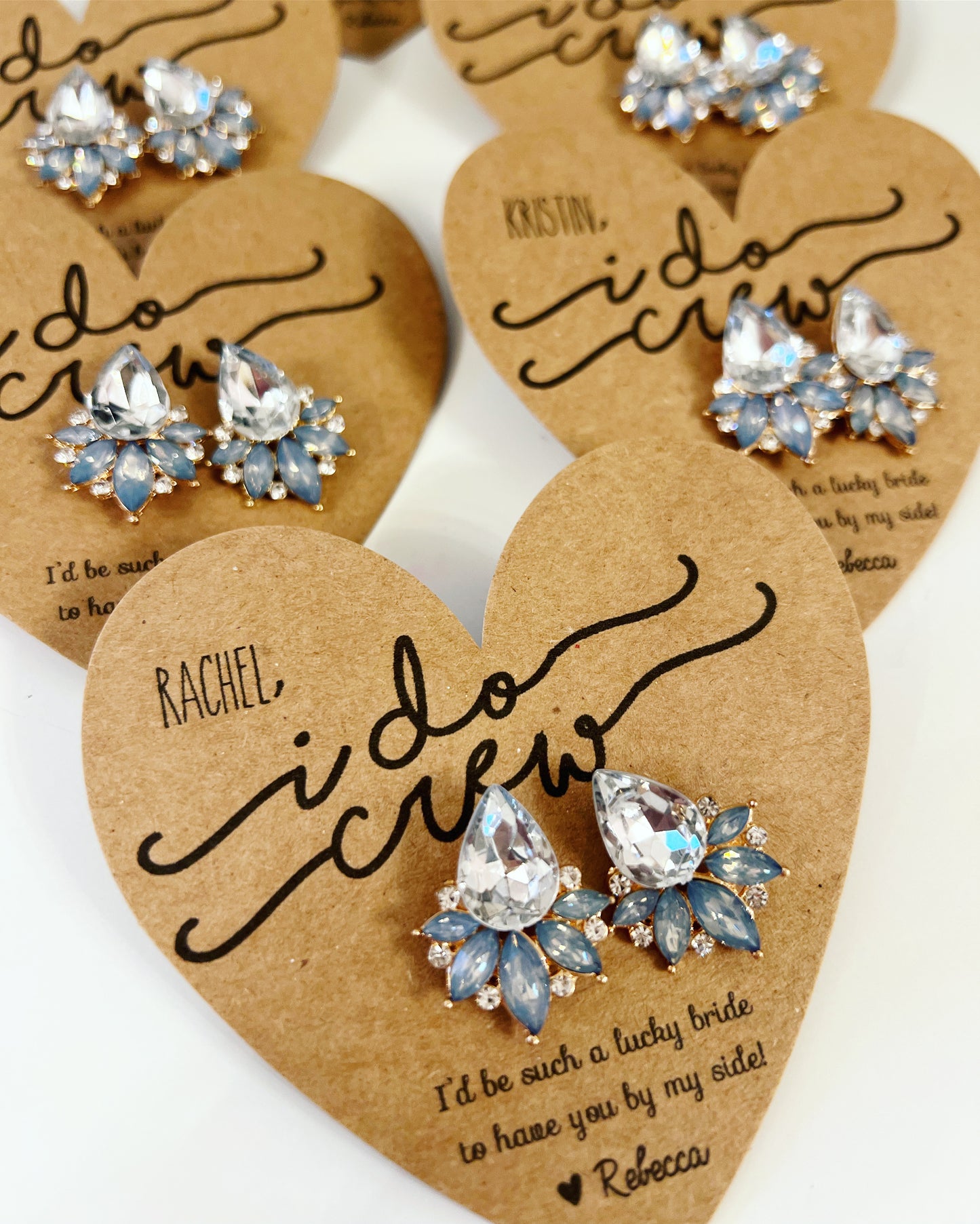 Bridesmaid Opal earrings I do crew gifts! TOP SELLER!