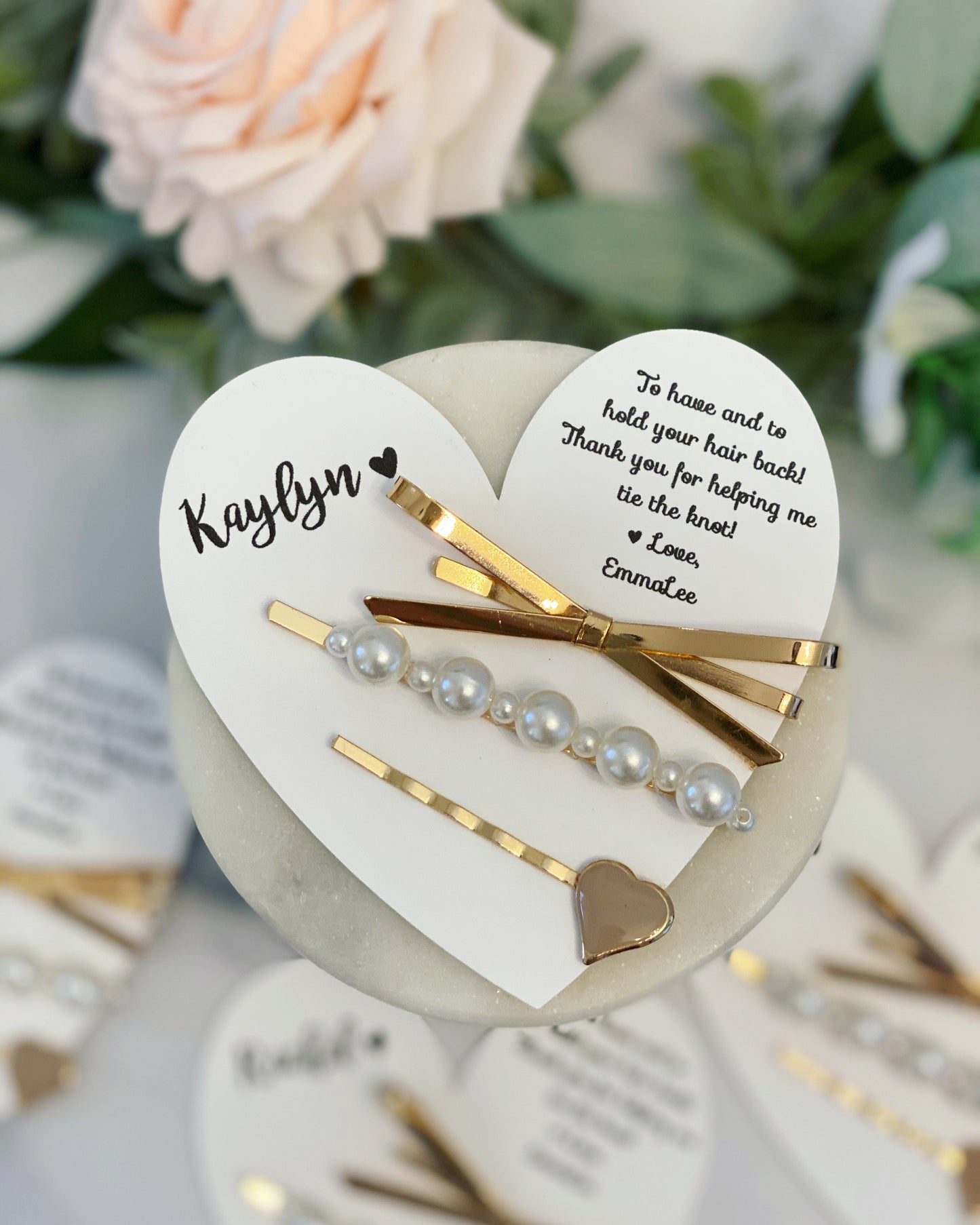 Knot Hair Pin Gift Set! Thank You Gift