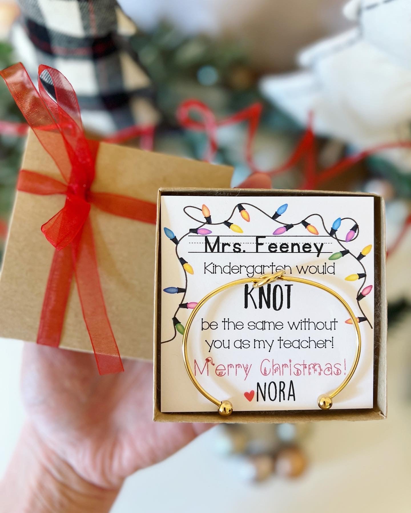 School Would KNOT Be The Same! Teacher Gift