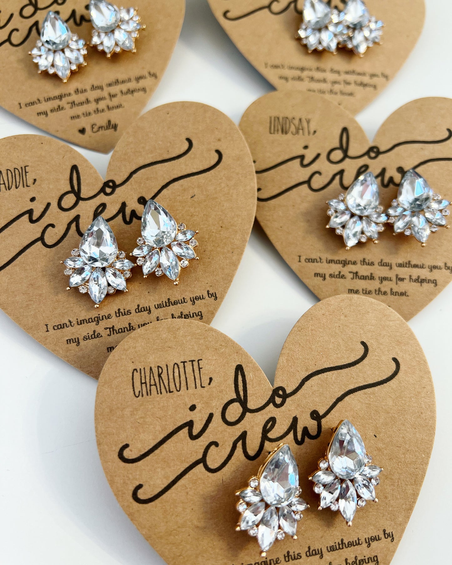Bridesmaid Opal earrings I do crew gifts! TOP SELLER!