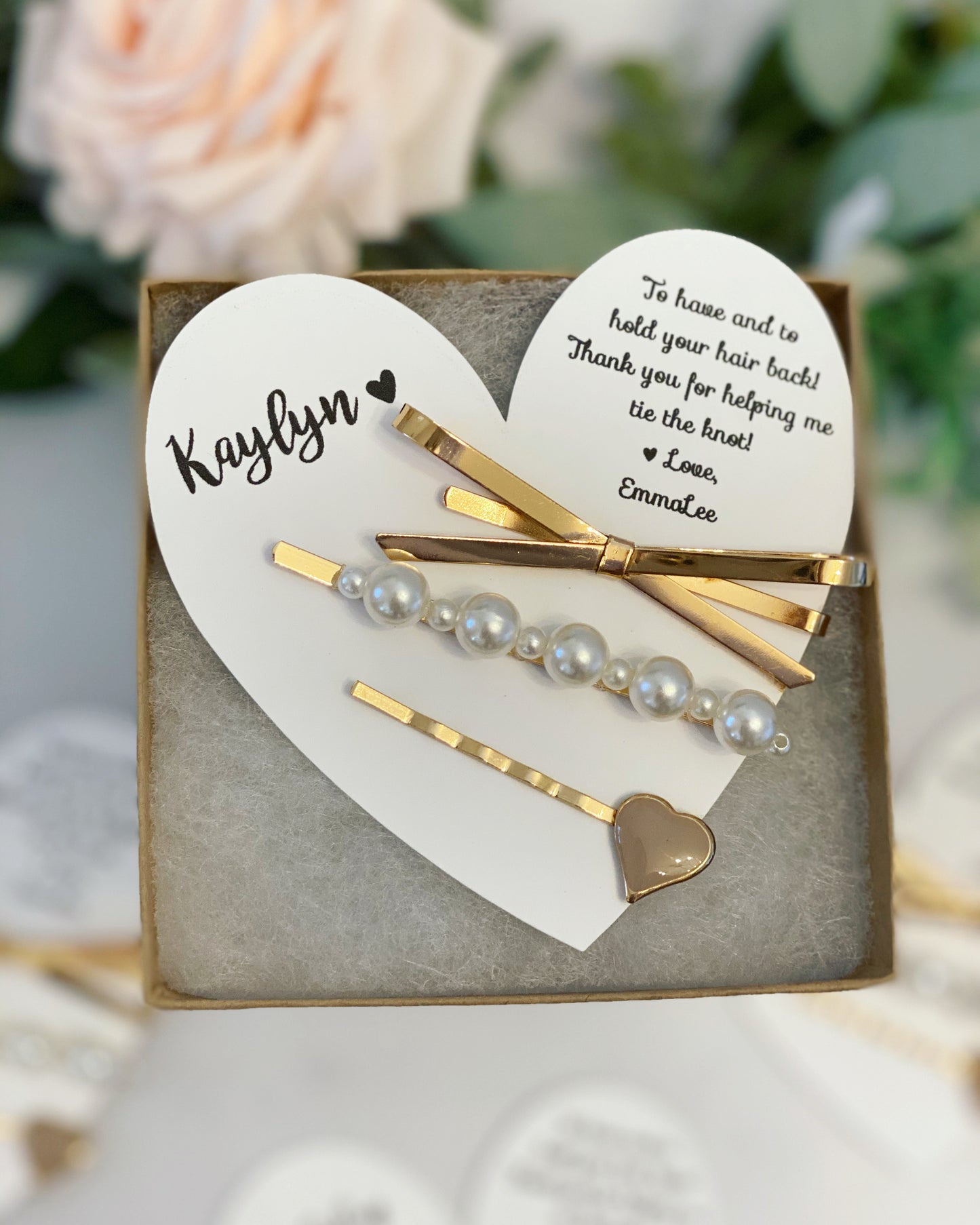 Knot Hair Pin Gift Set! Thank You Gift