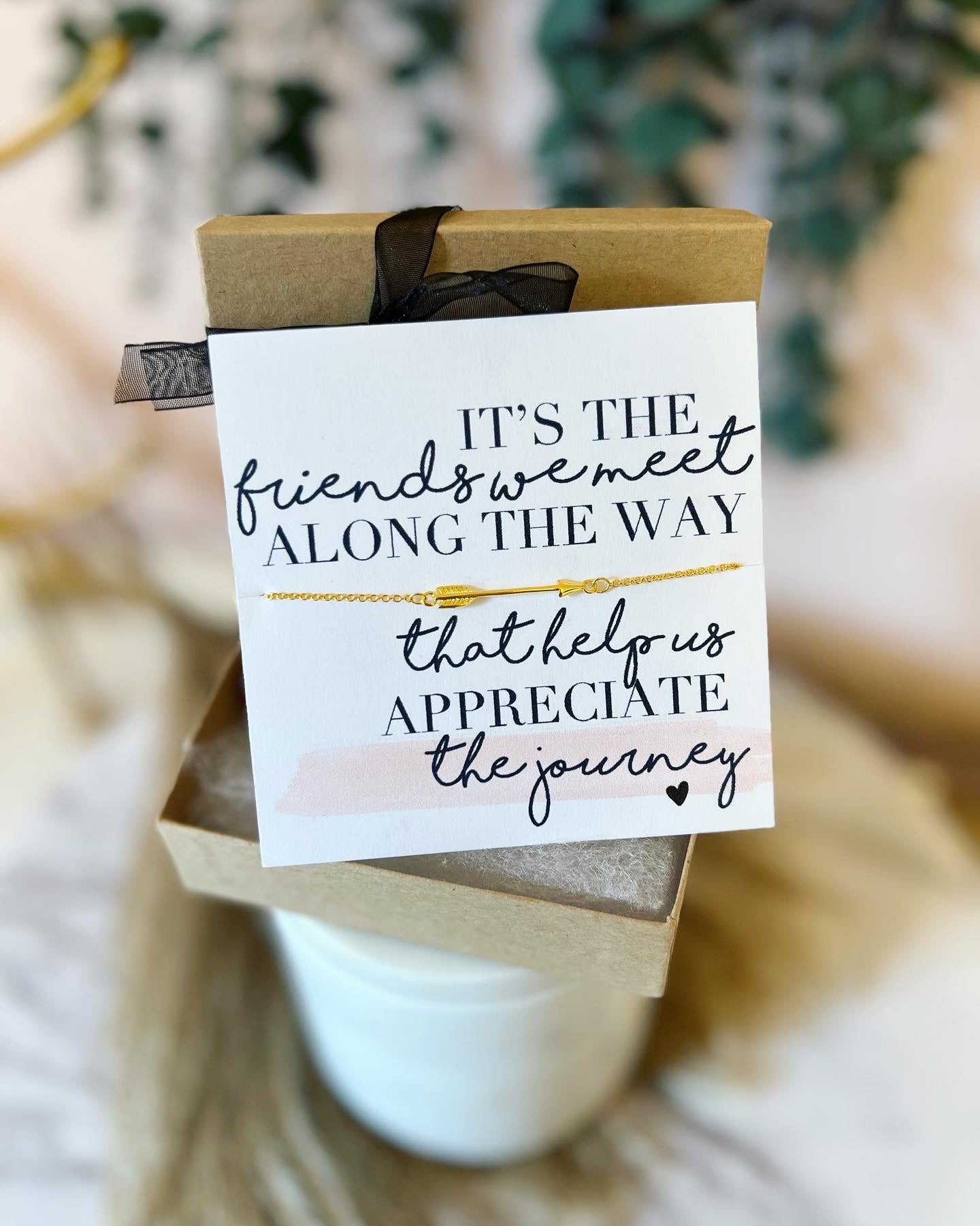 Friendship Arrow Necklace for Best Friend