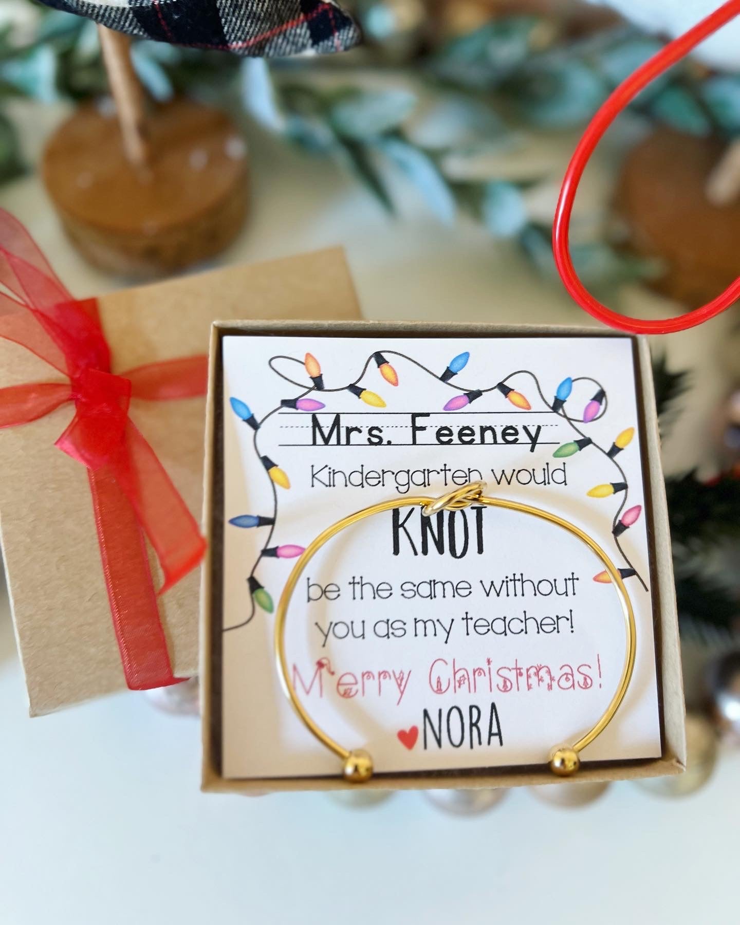 School Would KNOT Be The Same! Teacher Gift