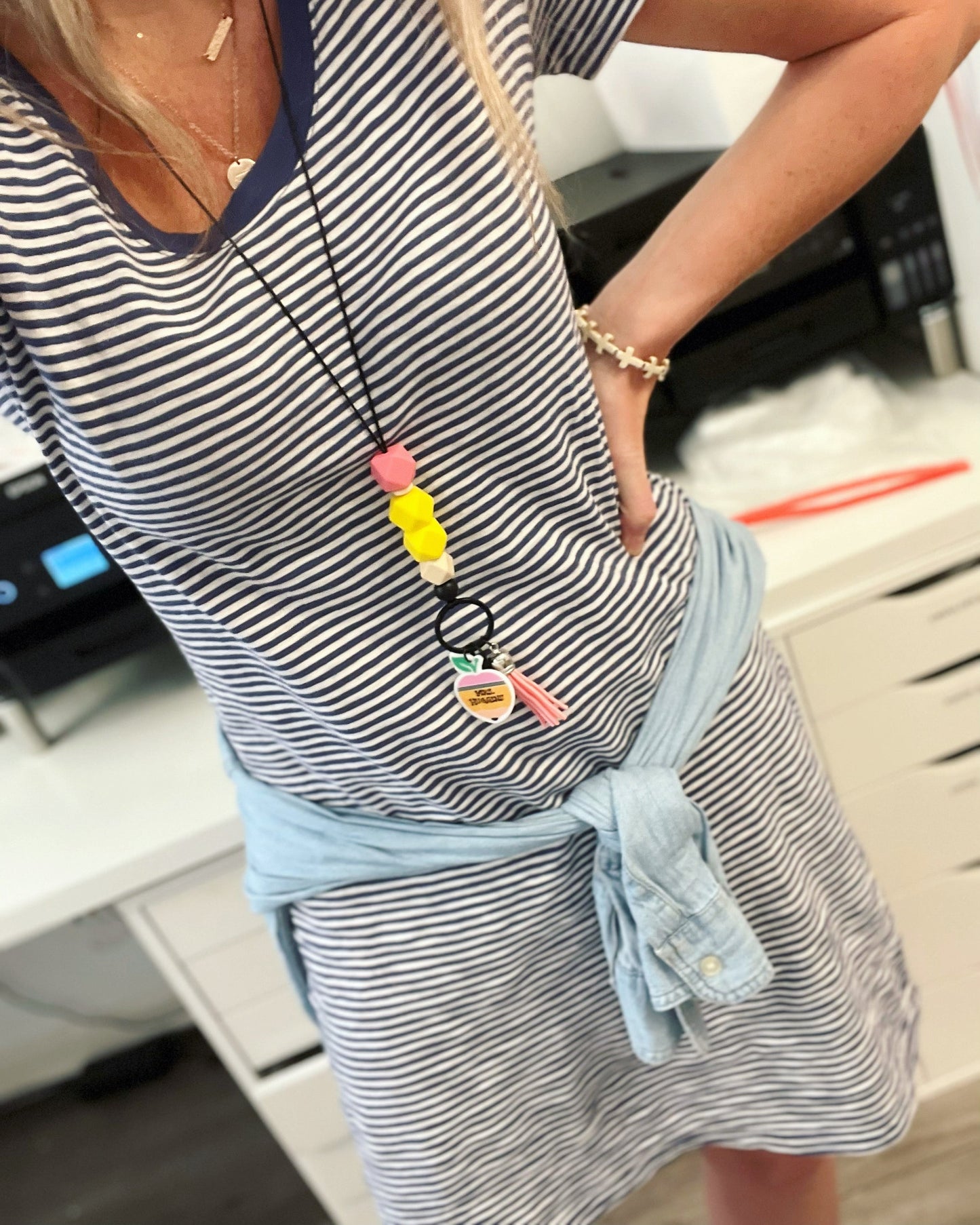 End of Year Teacher Thank You Lanyard Gift