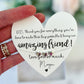 Amazing Friend Bridesmaid Heart Necklace