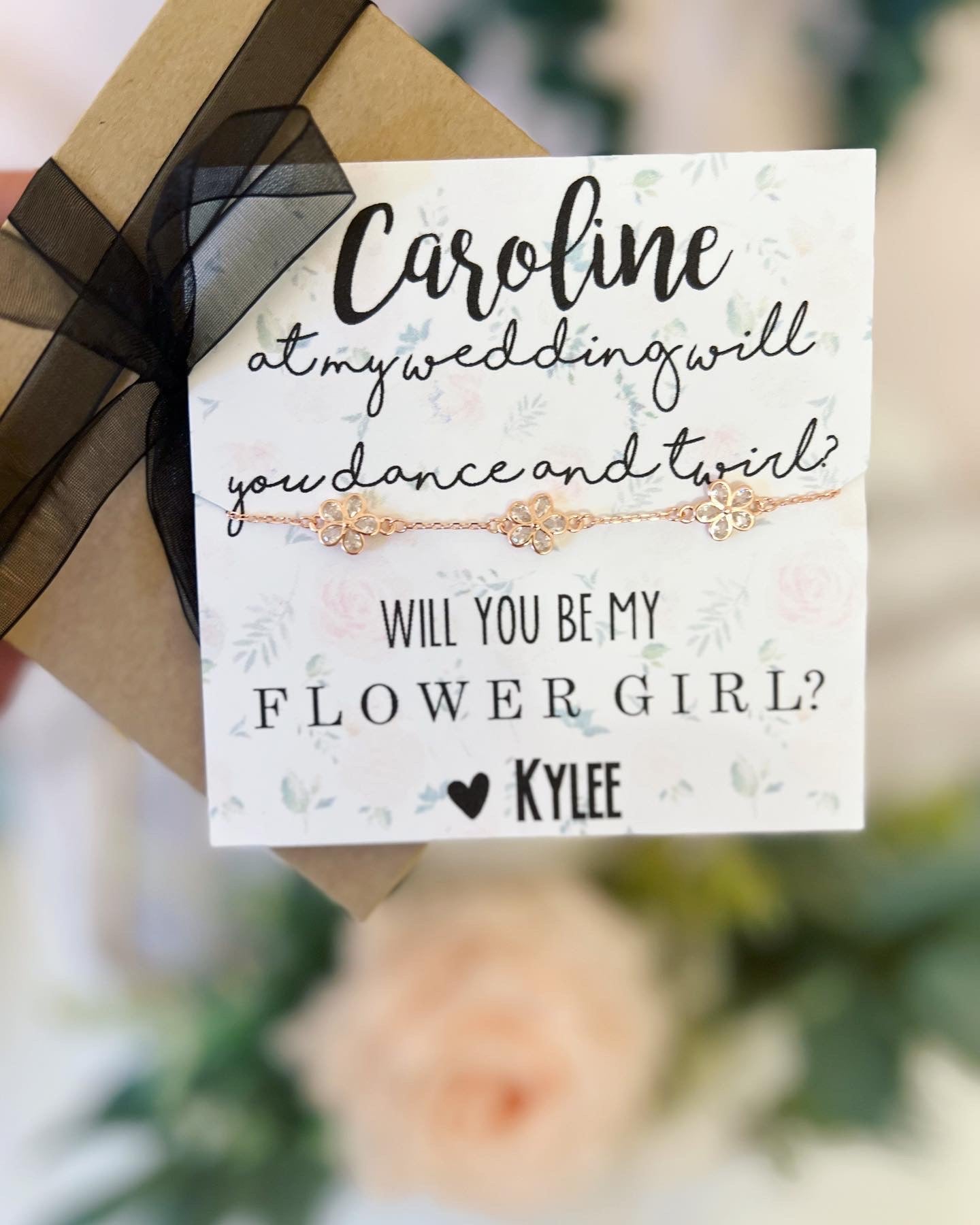 Dance & Twirl Will You Be My Flower Girl