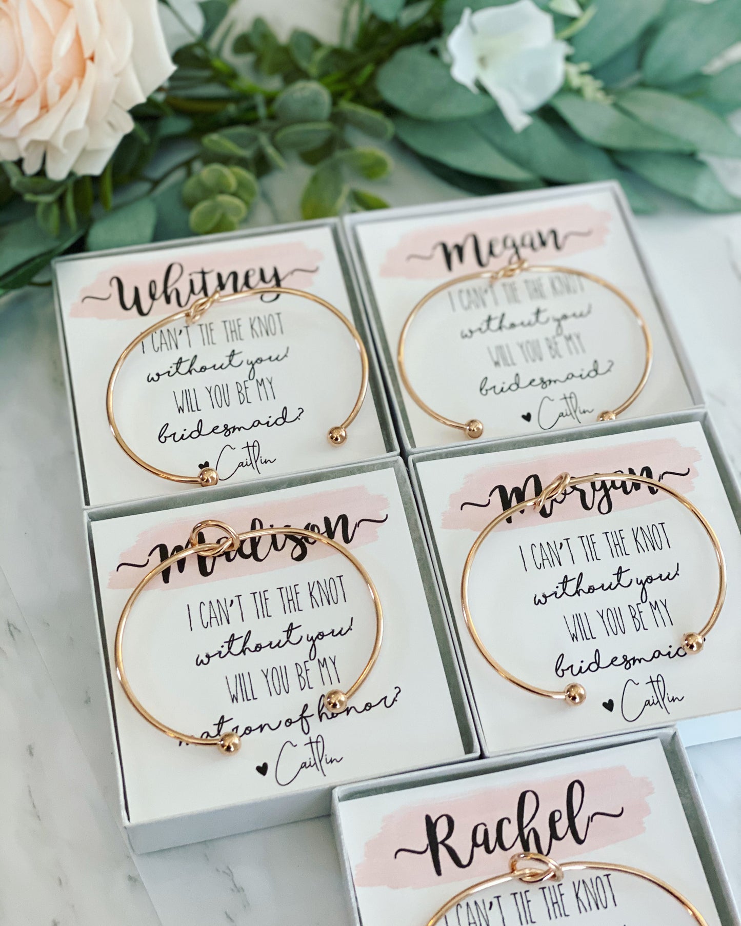 Knot Bangles and Watercolor Card