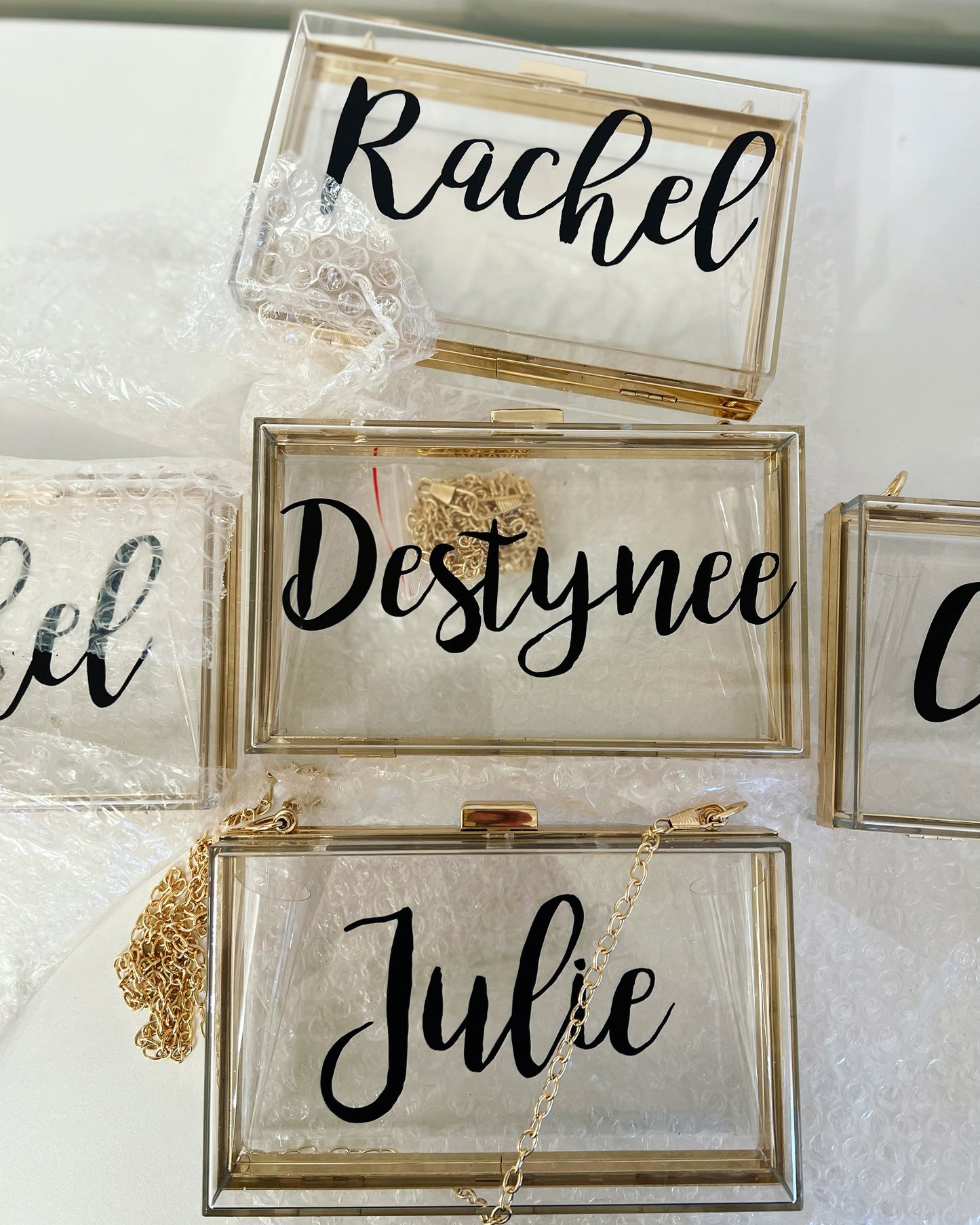 Acrylic Personalized Purse