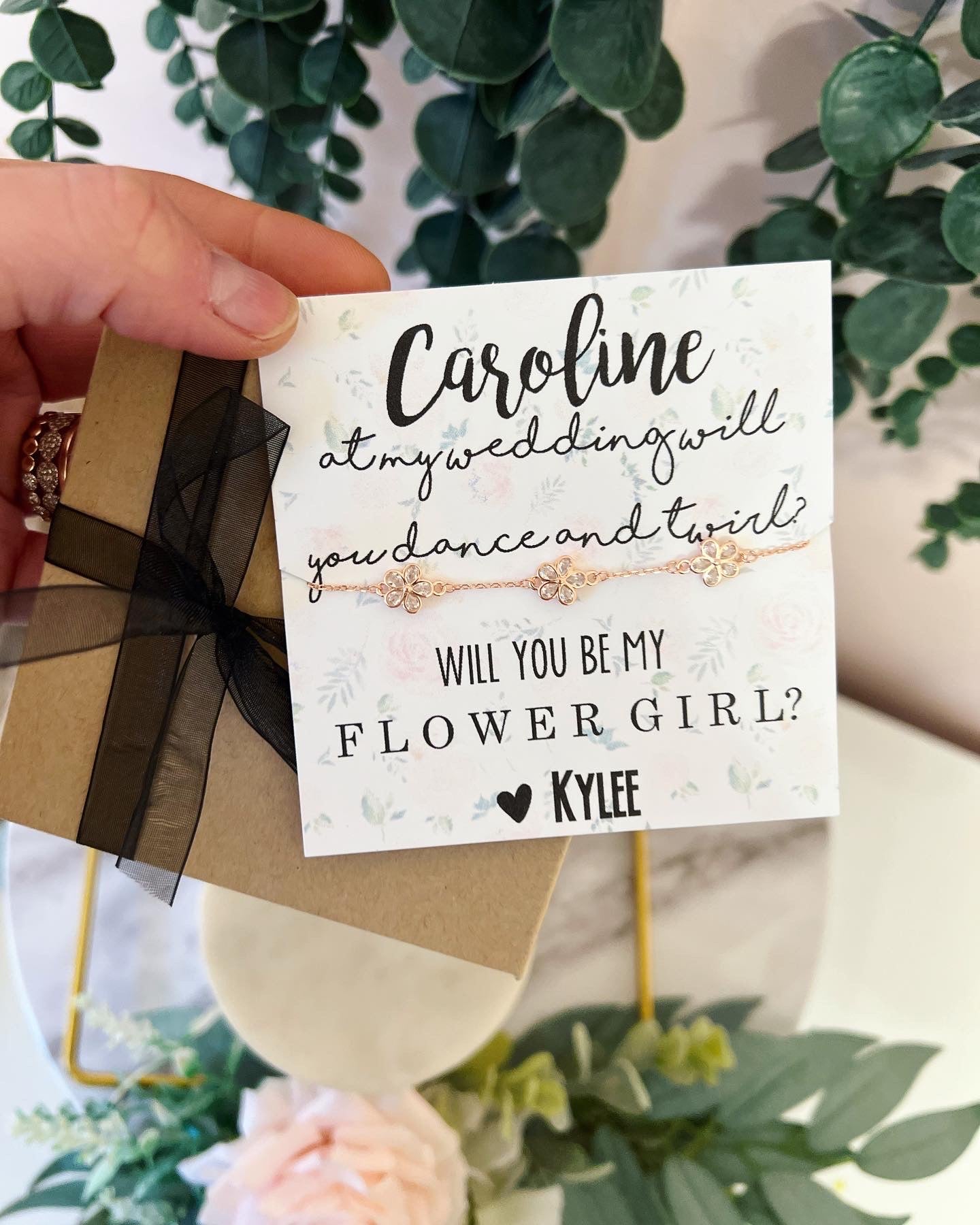 Dance & Twirl Will You Be My Flower Girl