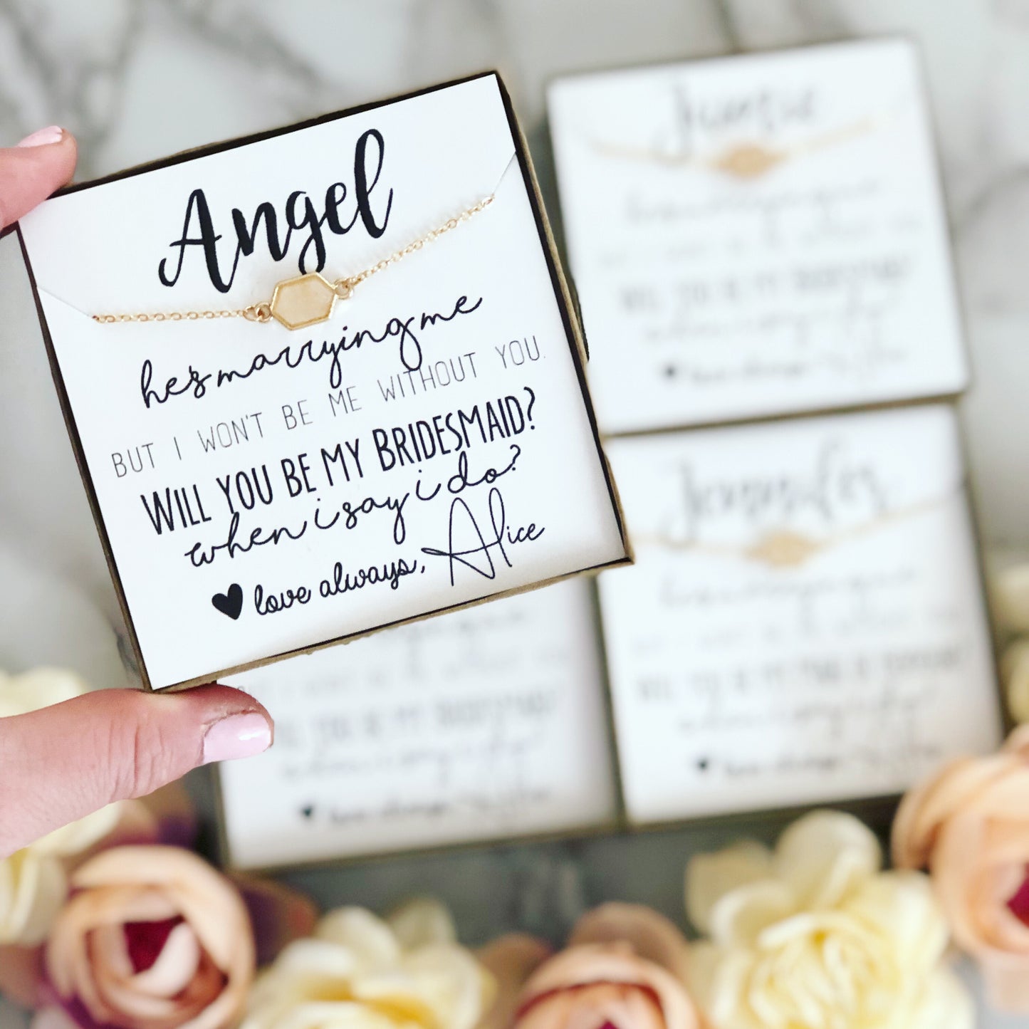 He's Marrying Me, but I Need You Druzy Bracelet