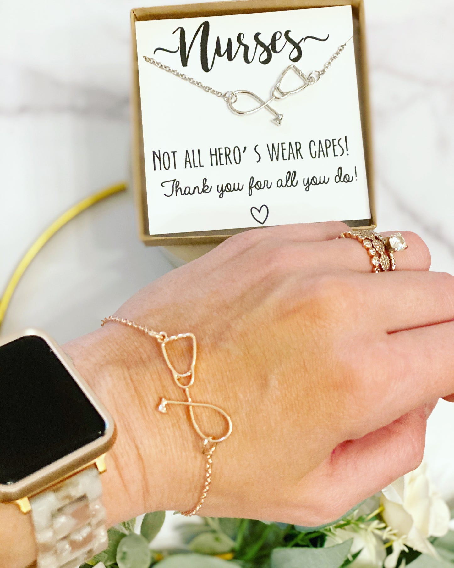 Nurse Bracelet Thank You Gift