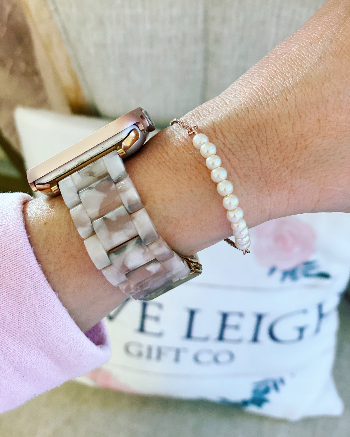 Bridal Party Dainty Pearl Bracelet