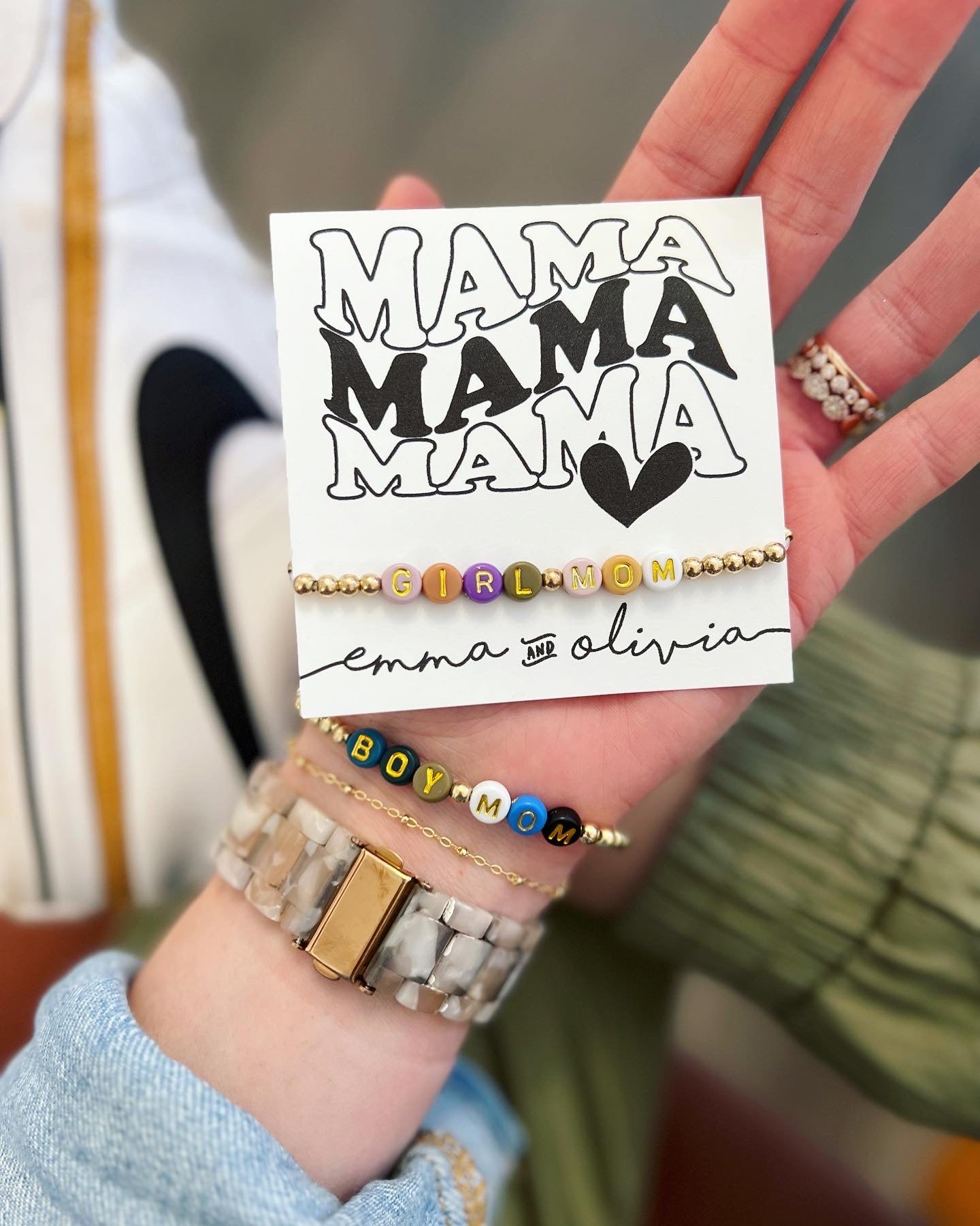 Boy & Girl Mama Bracelets