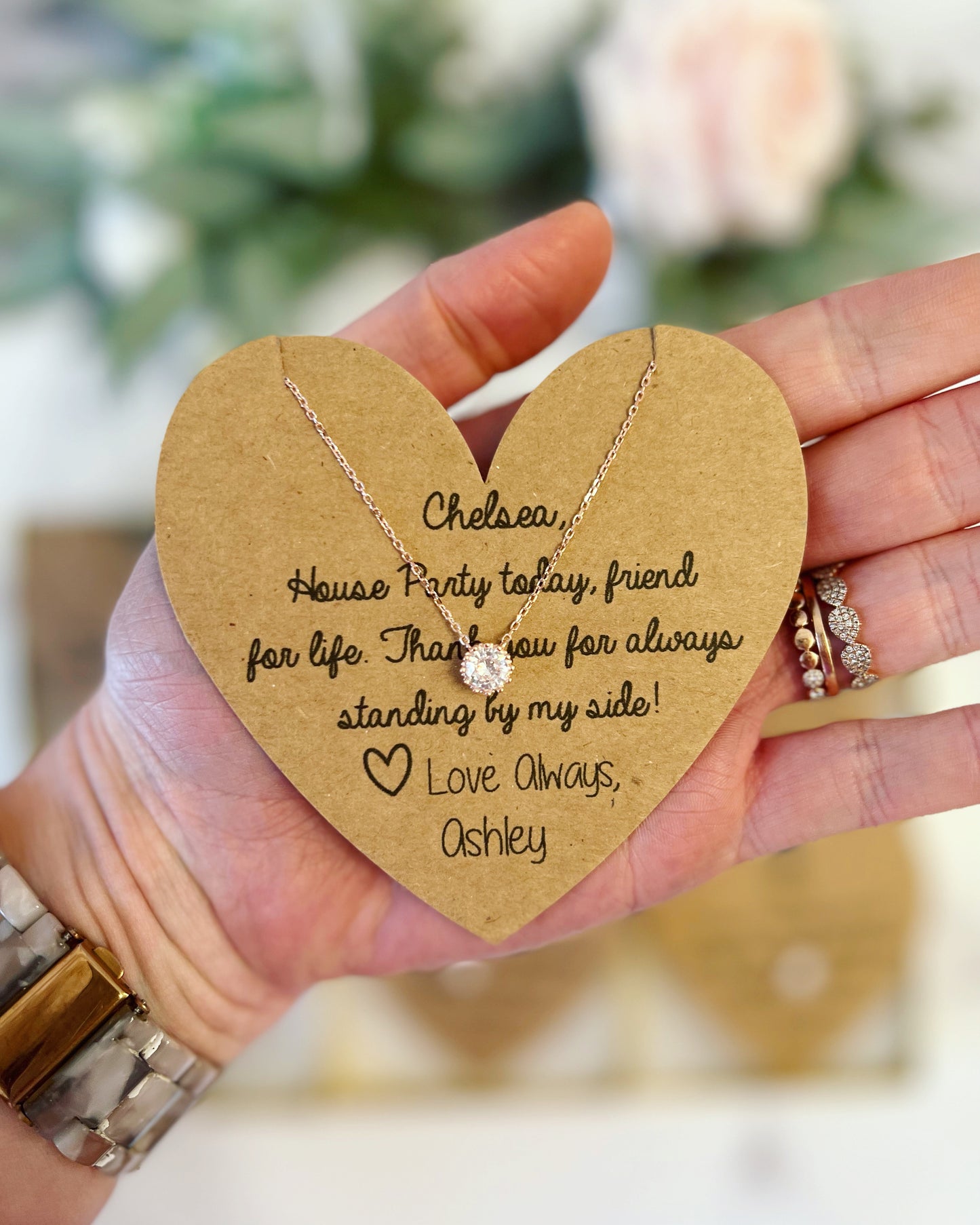 House Party Bridesmaid Necklace