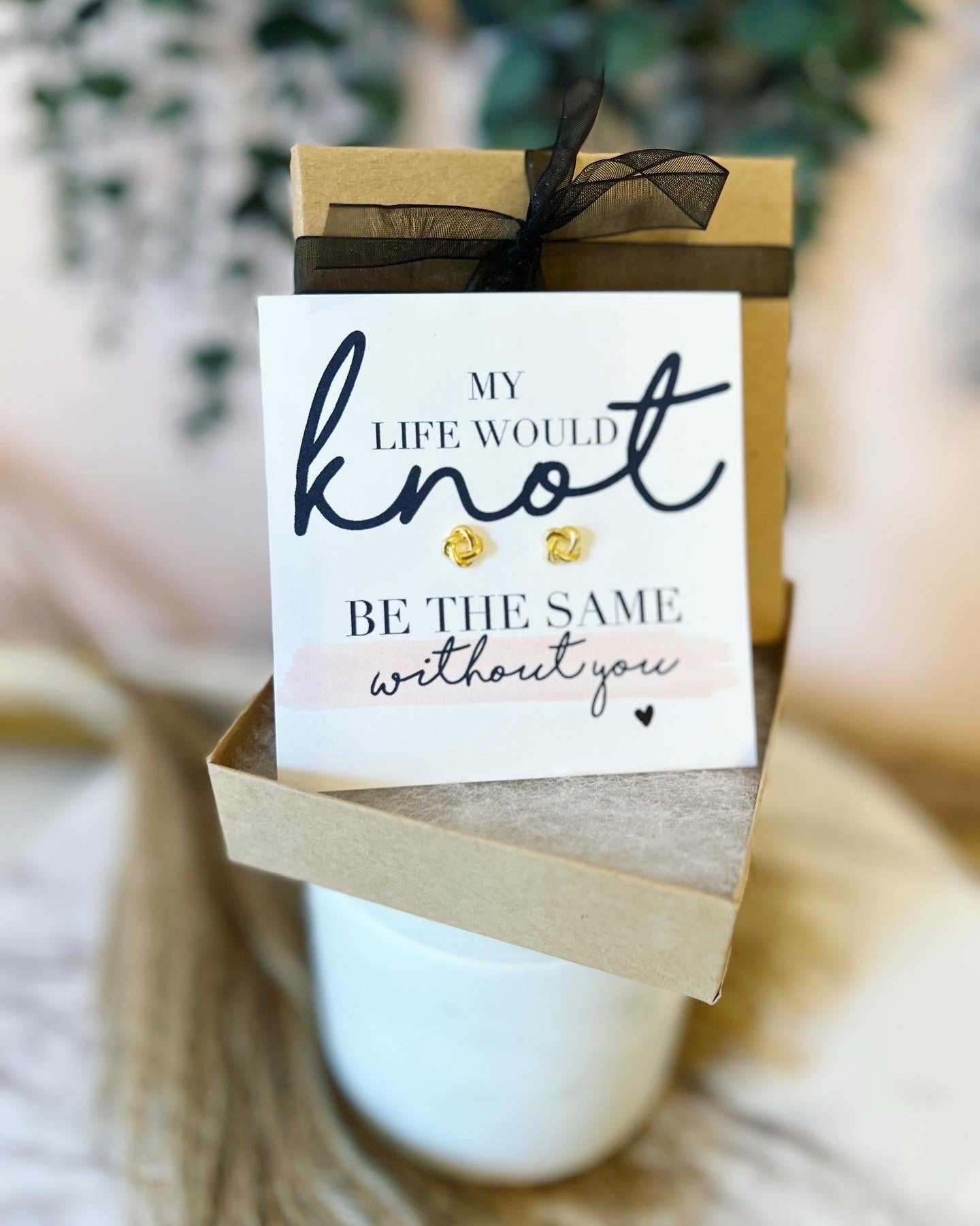 Best Friend Knot Earrings