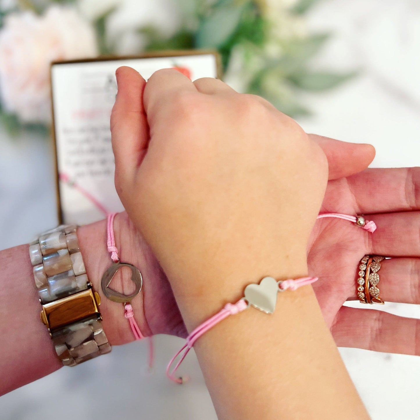 Mom and Daughter Bracelet! While I'm Away Gift