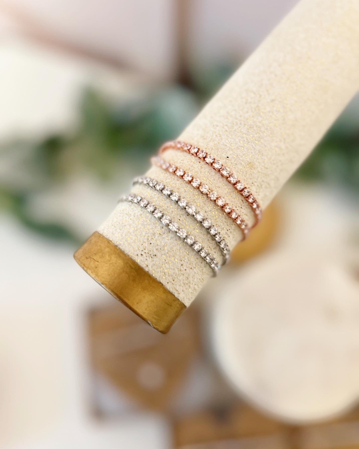 Bridesmaid Cubic Zircon Necklace & Matching Bracelet Set, Non-Tarnish & Hypoallergenic!