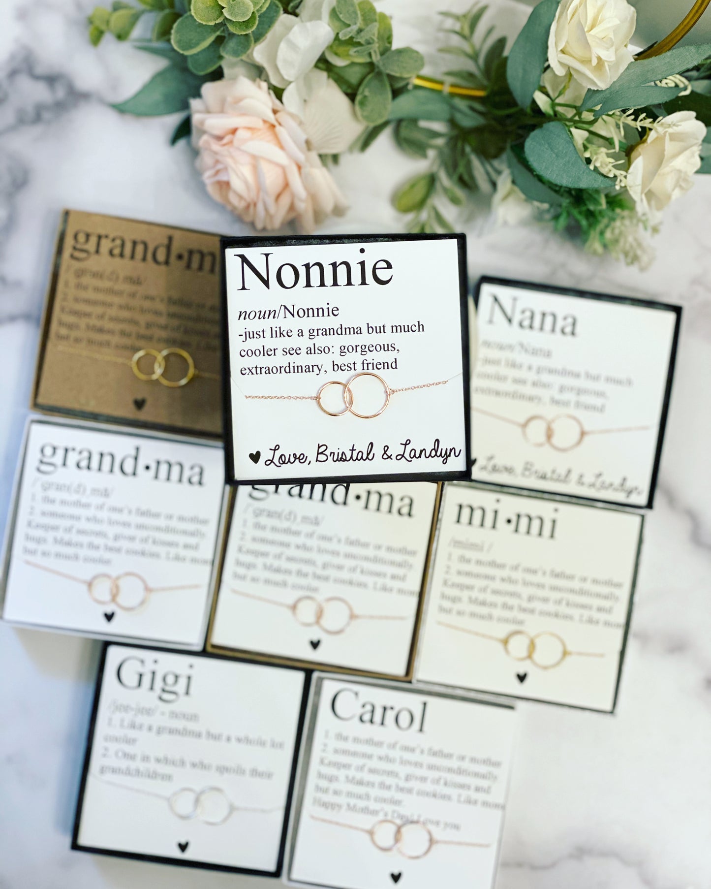 Grandma Necklace, Mothers Day Gift