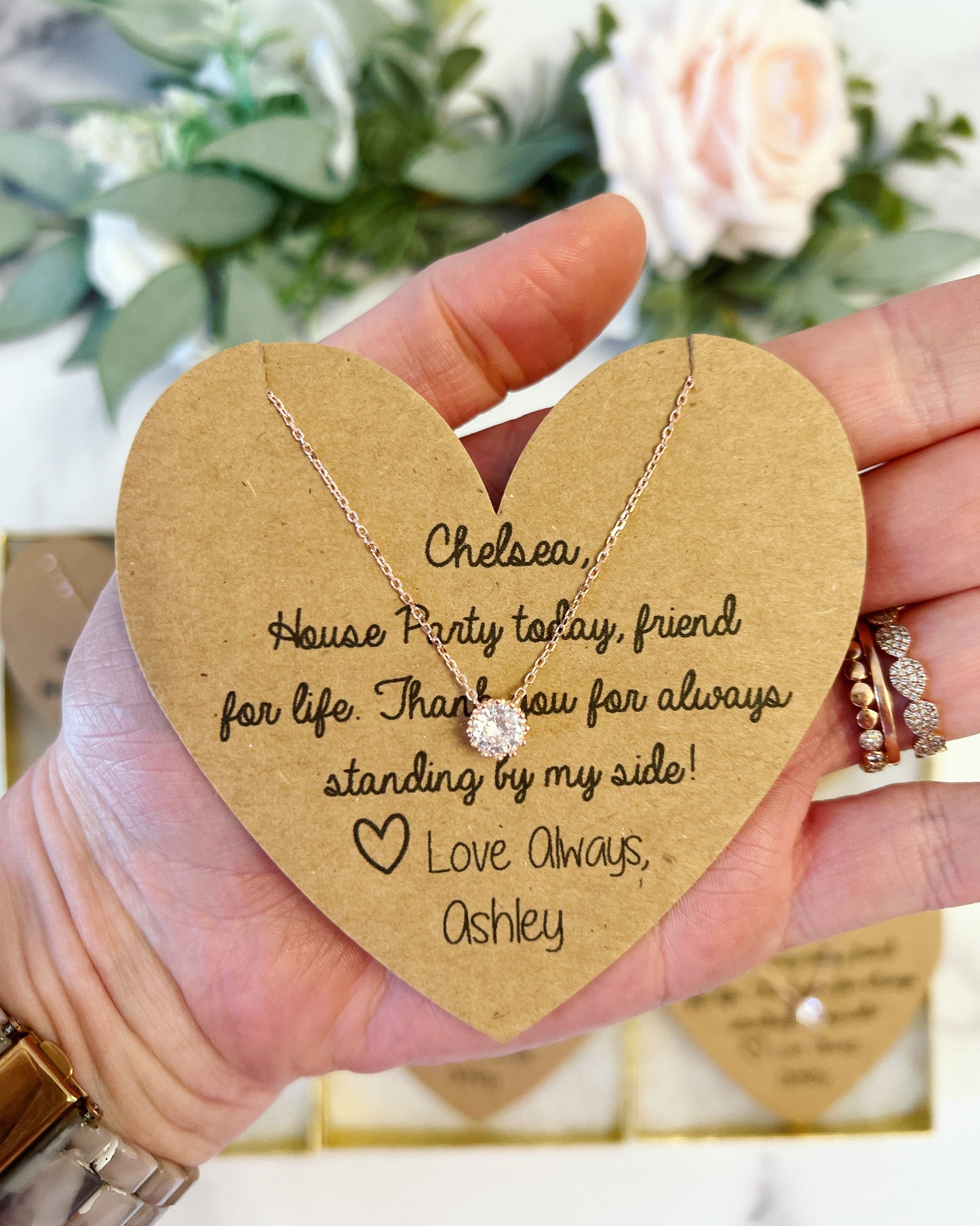 House Party Bridesmaid Necklace