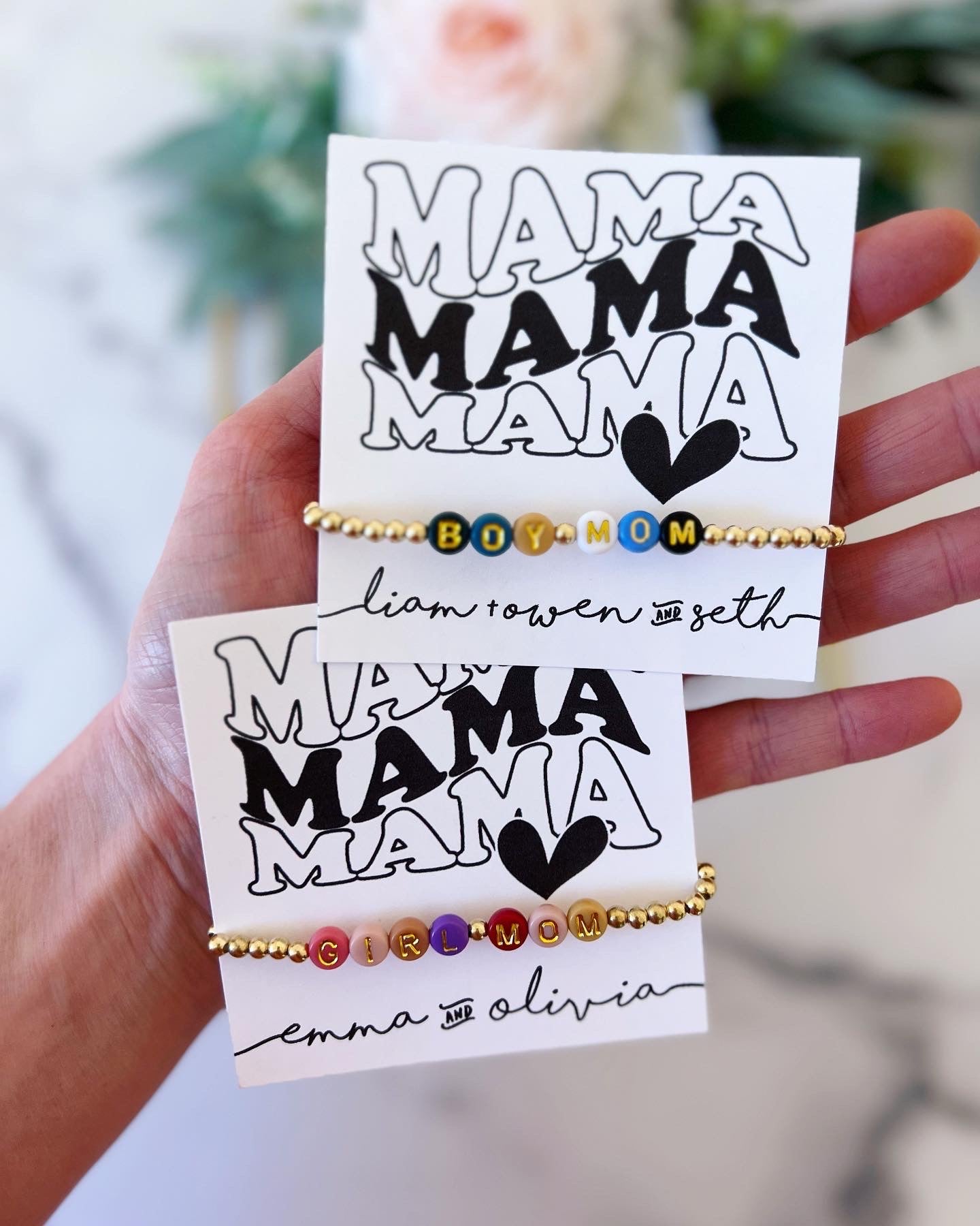 Boy & Girl Mama Bracelets