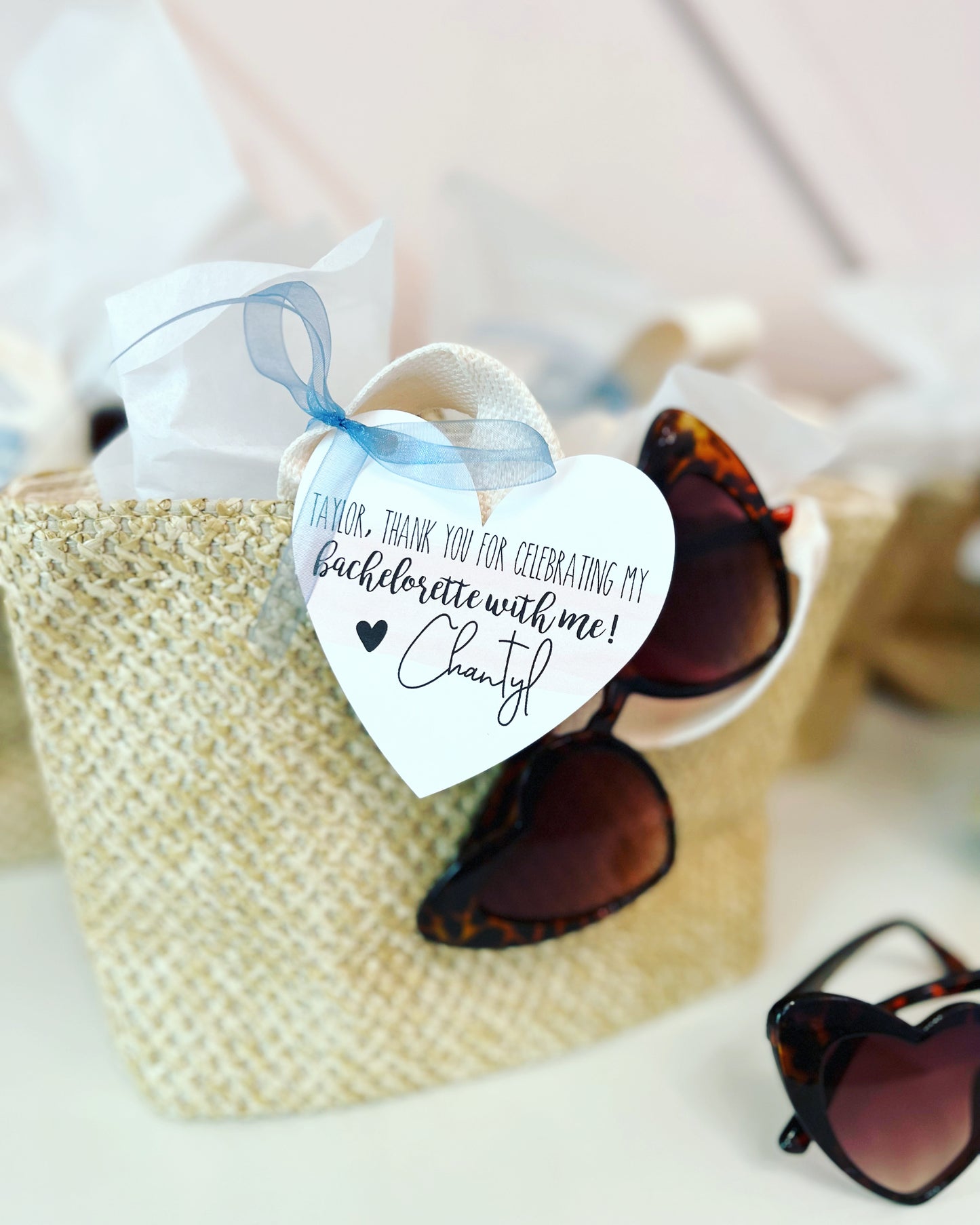 Bachelorette Bag with Sunglasses