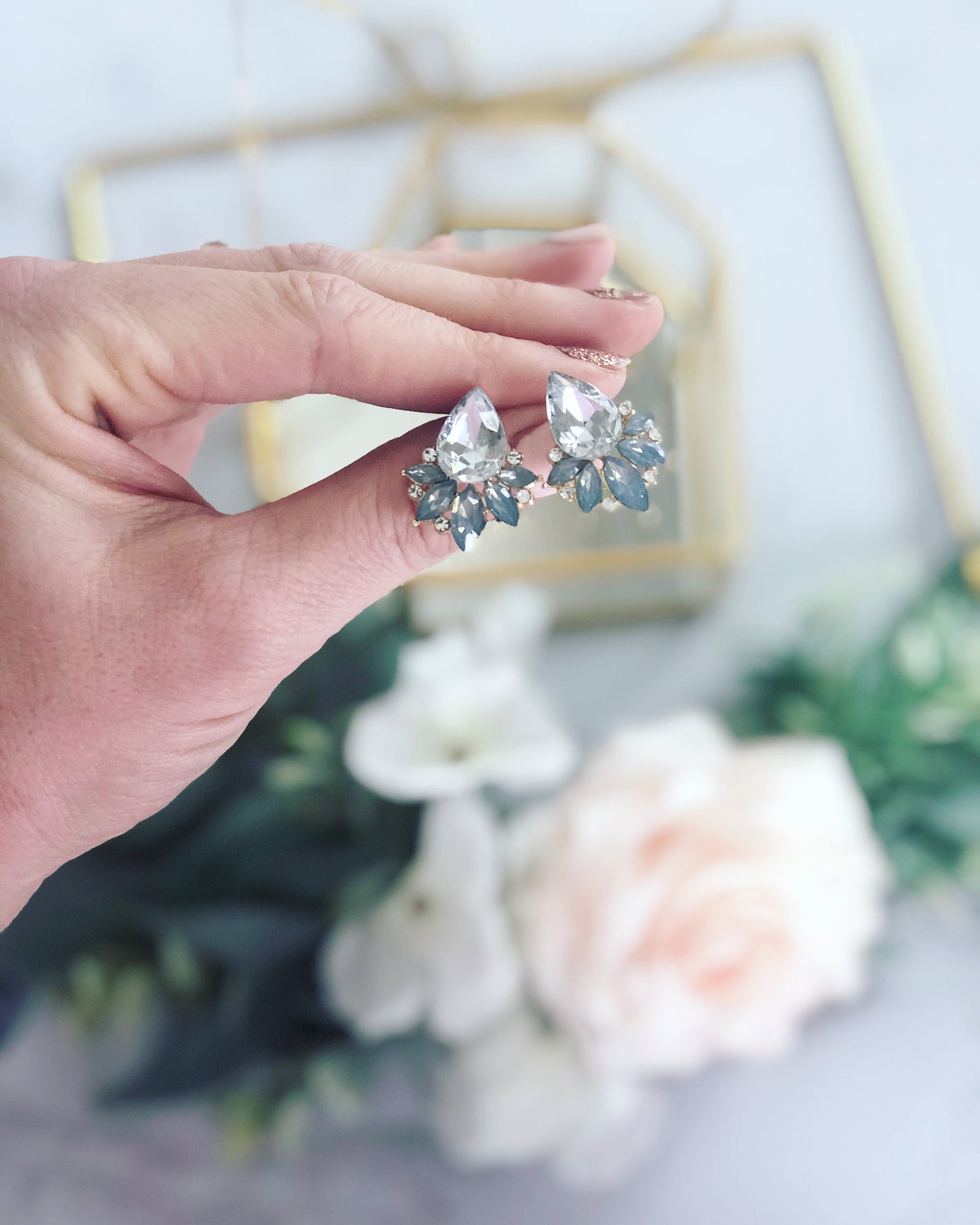 I Do Crew Statement Thank You Earrings