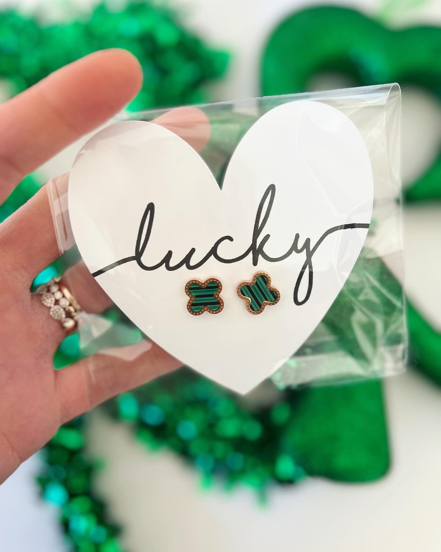 Lucky St. Patrick's Day Earrings