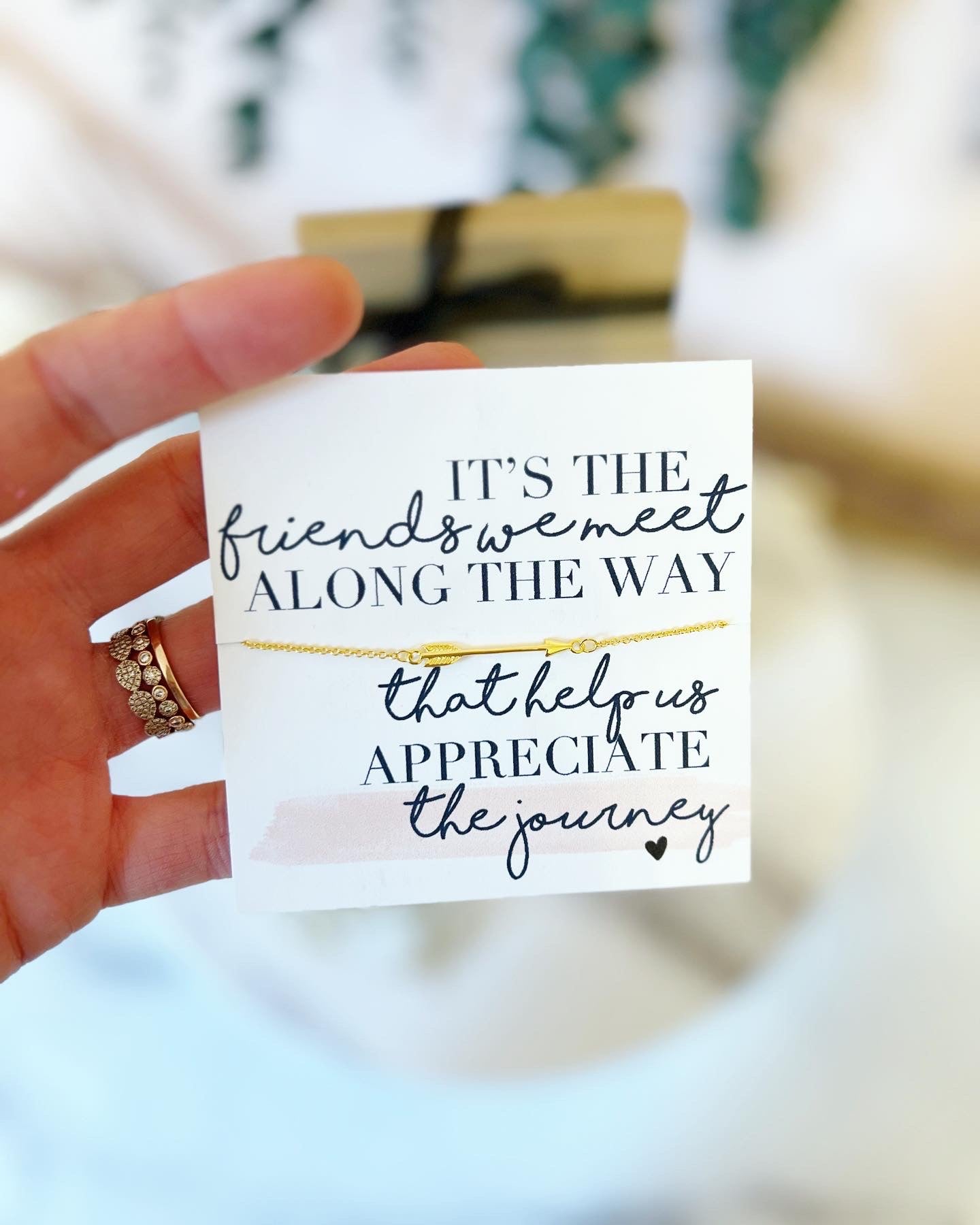 Friendship Arrow Necklace for Best Friend
