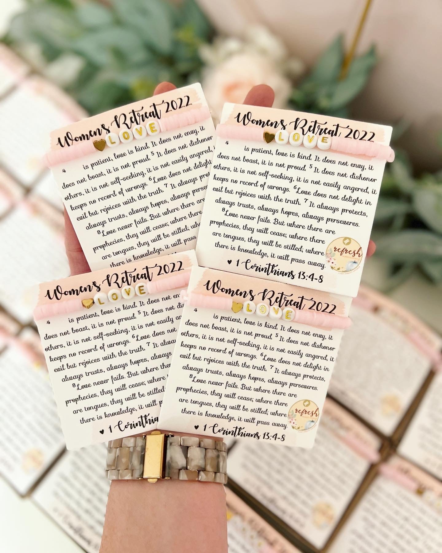 Women's retreat Love bracelet!