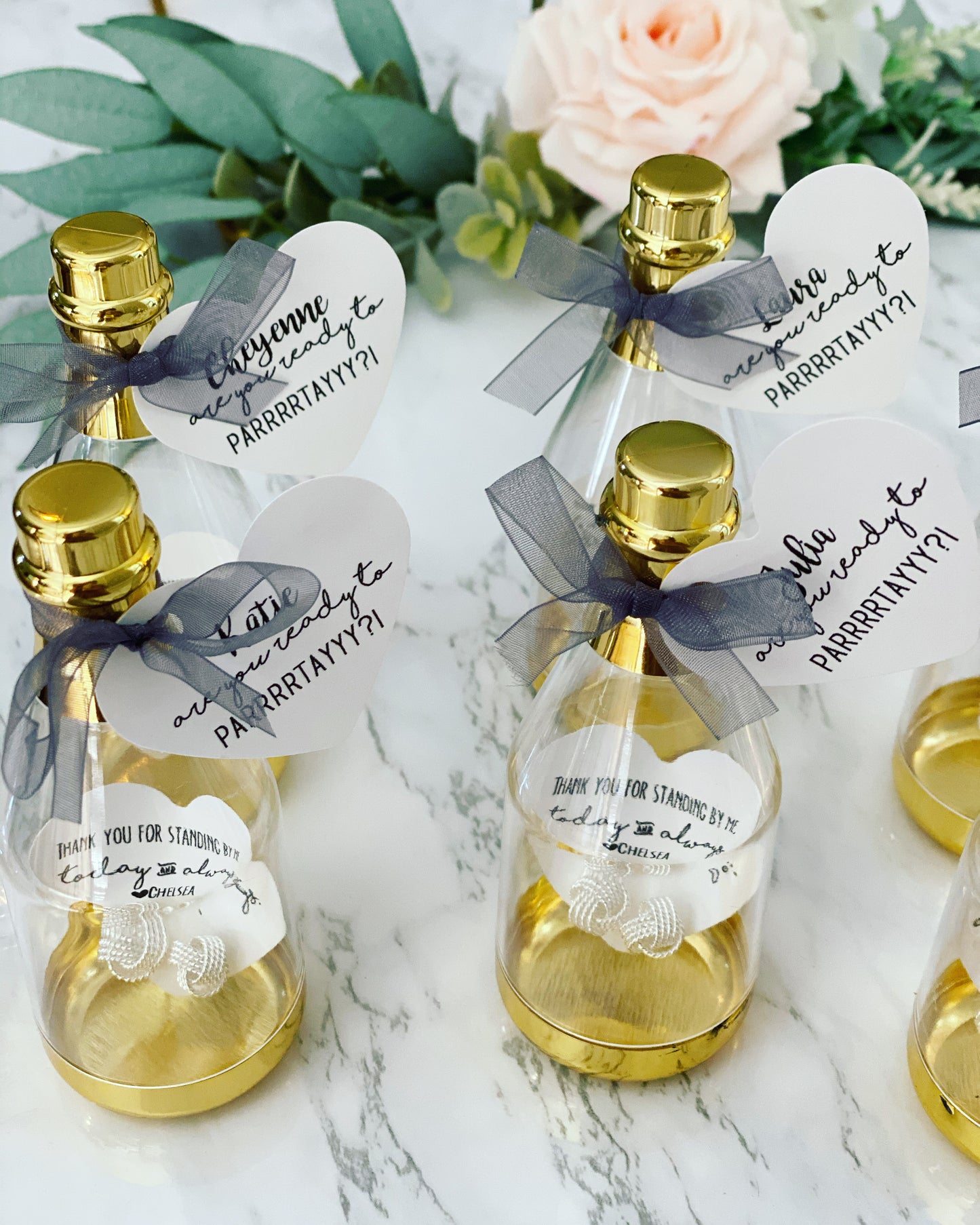 Pop the Champagne! Thank You For Being My Bridesmaid