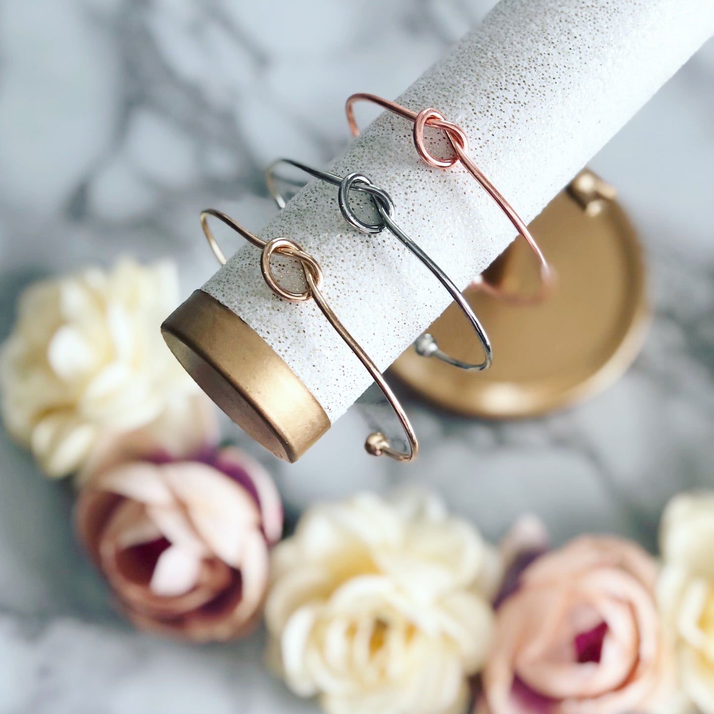 Floral Wreath Bridal Party Bangles