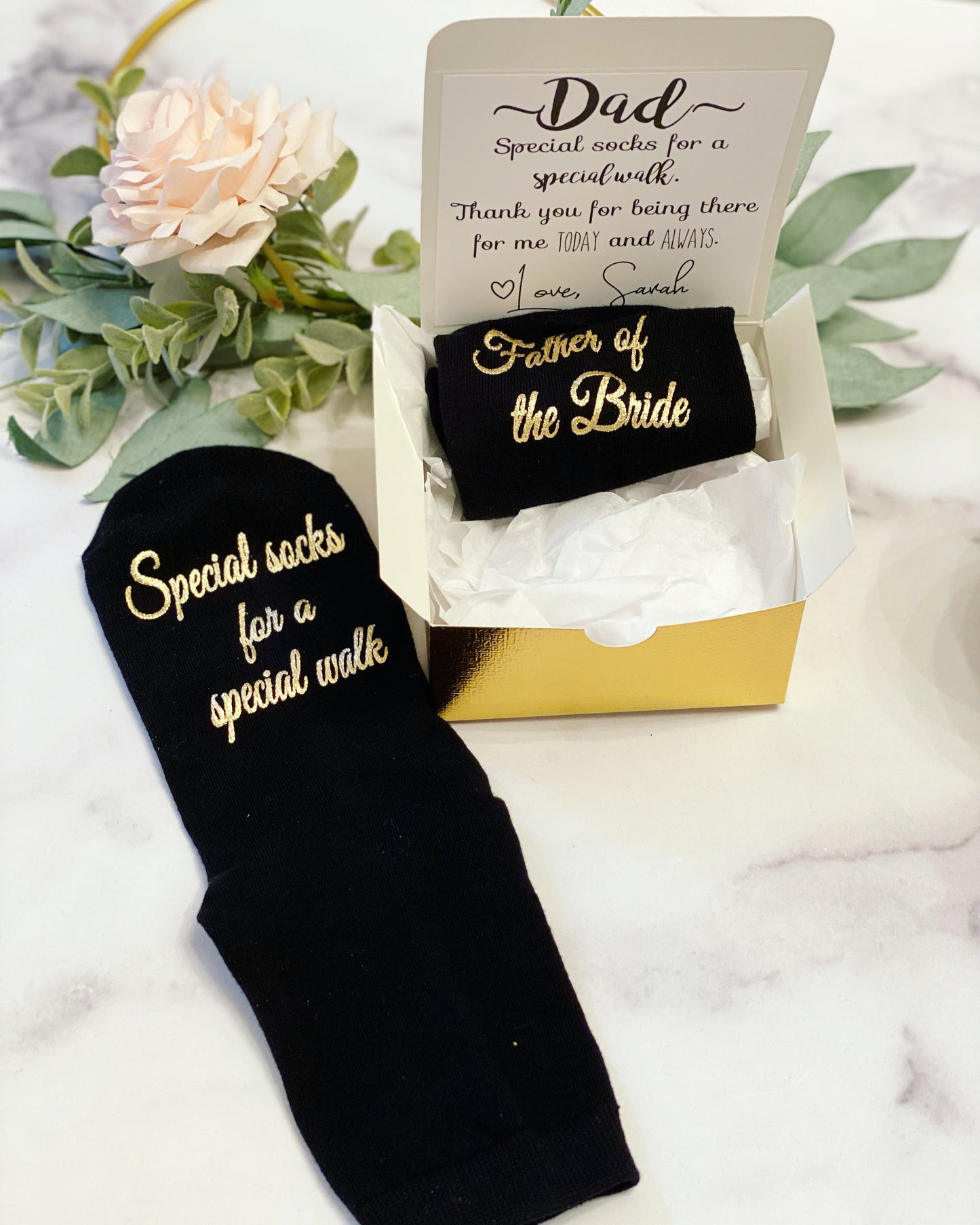 Father of the Bride Socks