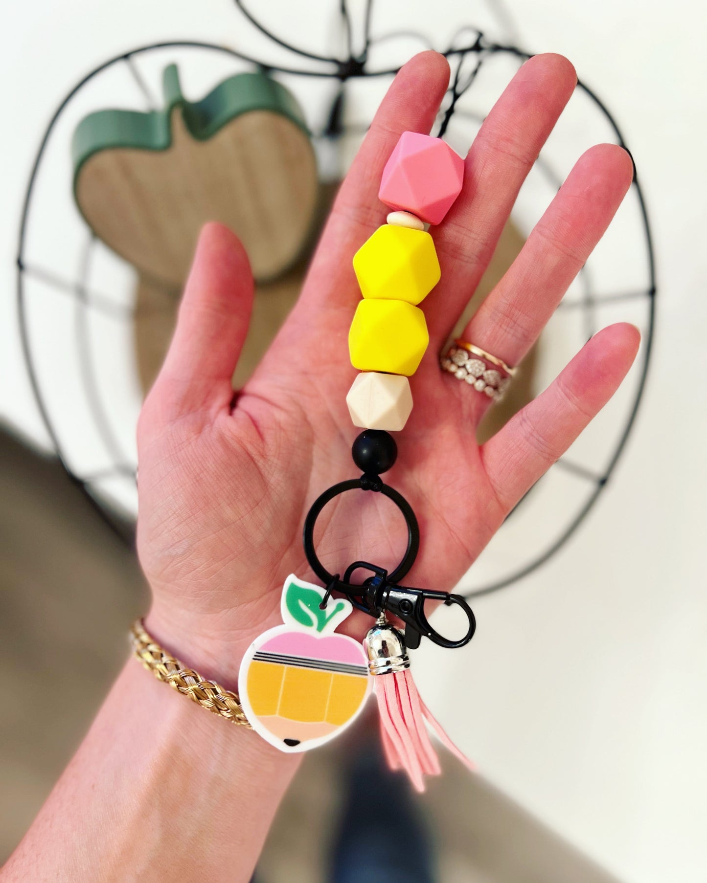 Holiday Teacher Gift Pencil Lanyard