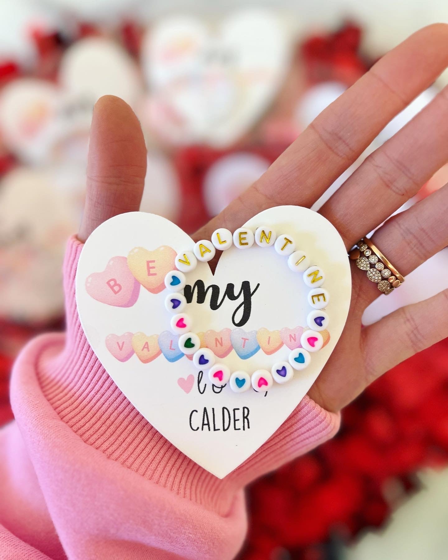 Be My Valentine Bracelet! Kid or Adult Size