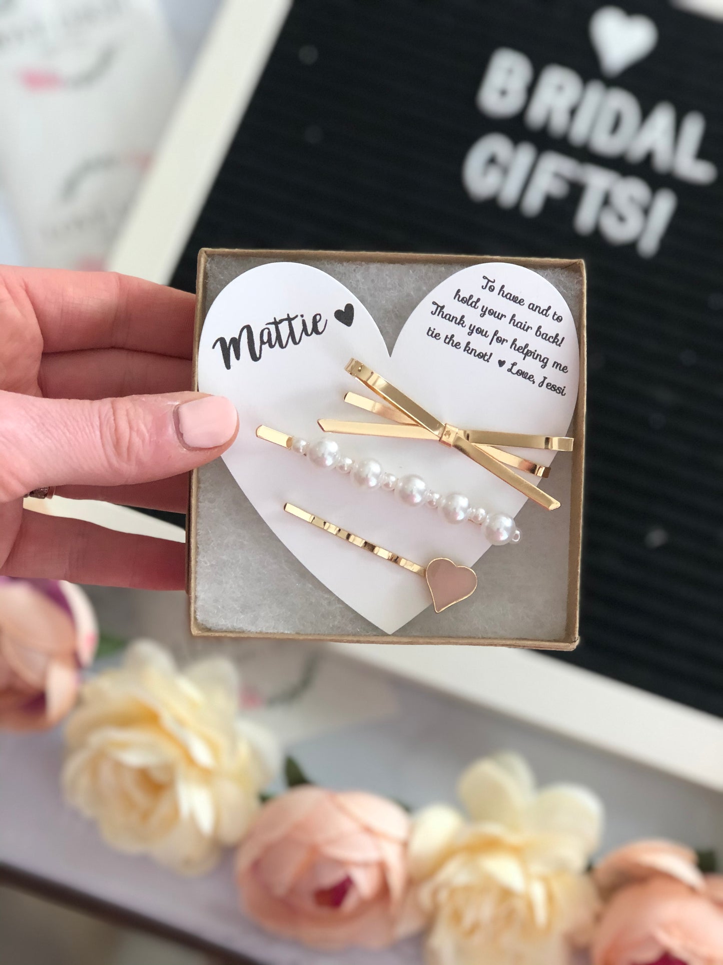 Knot Hair Pin Gift Set! Thank You Gift