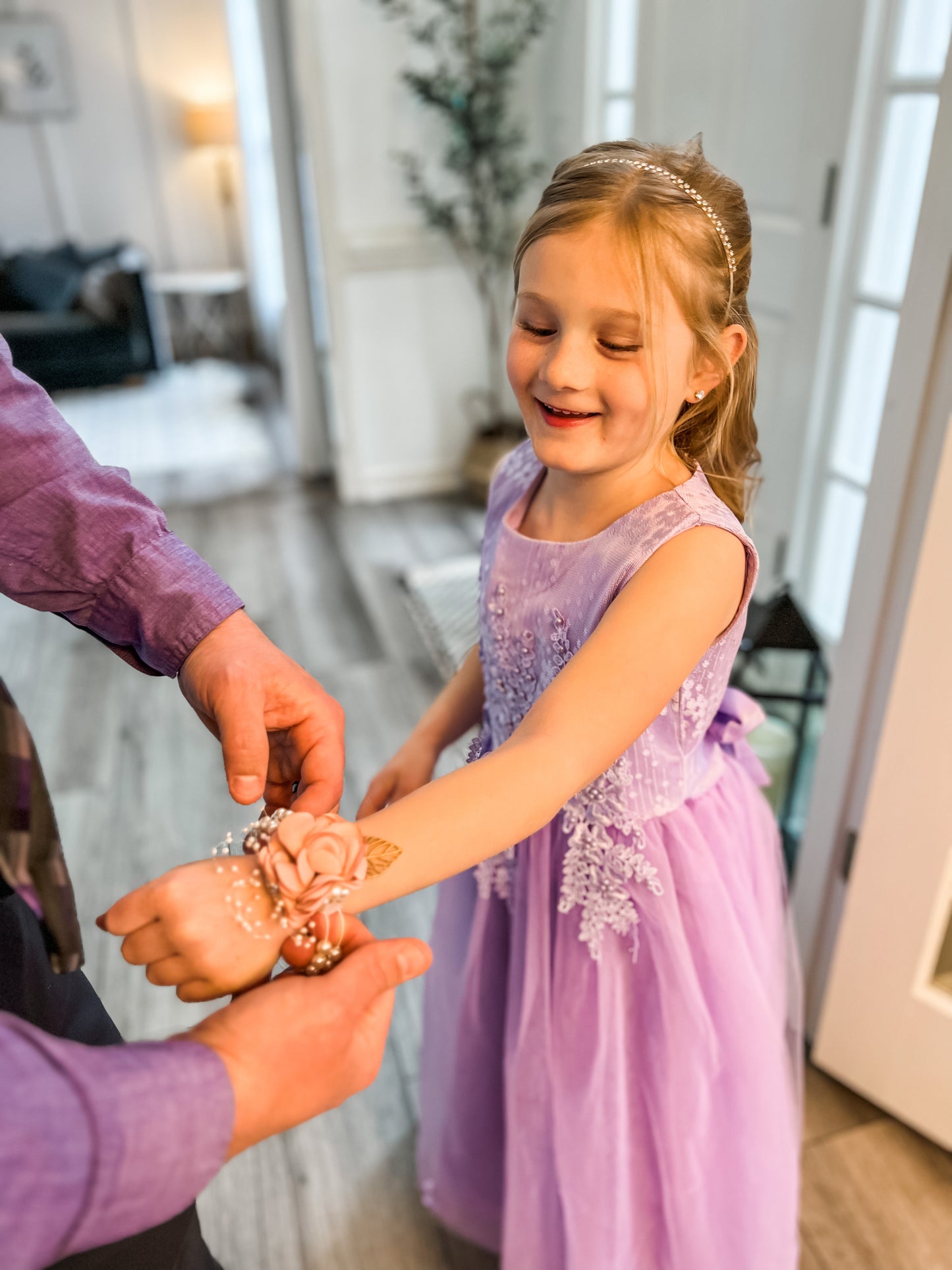 Flower Corsage for Daddy Daughter Dance