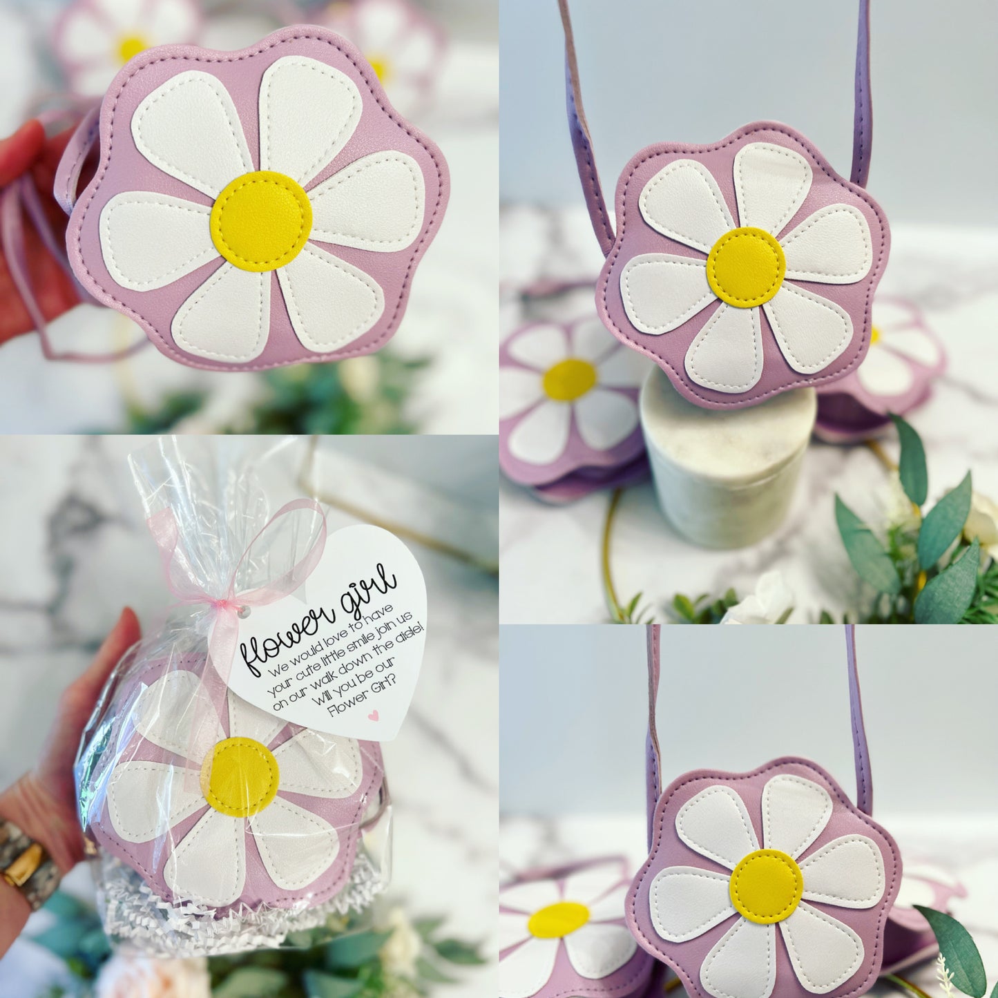Flower Girl Flower Purse