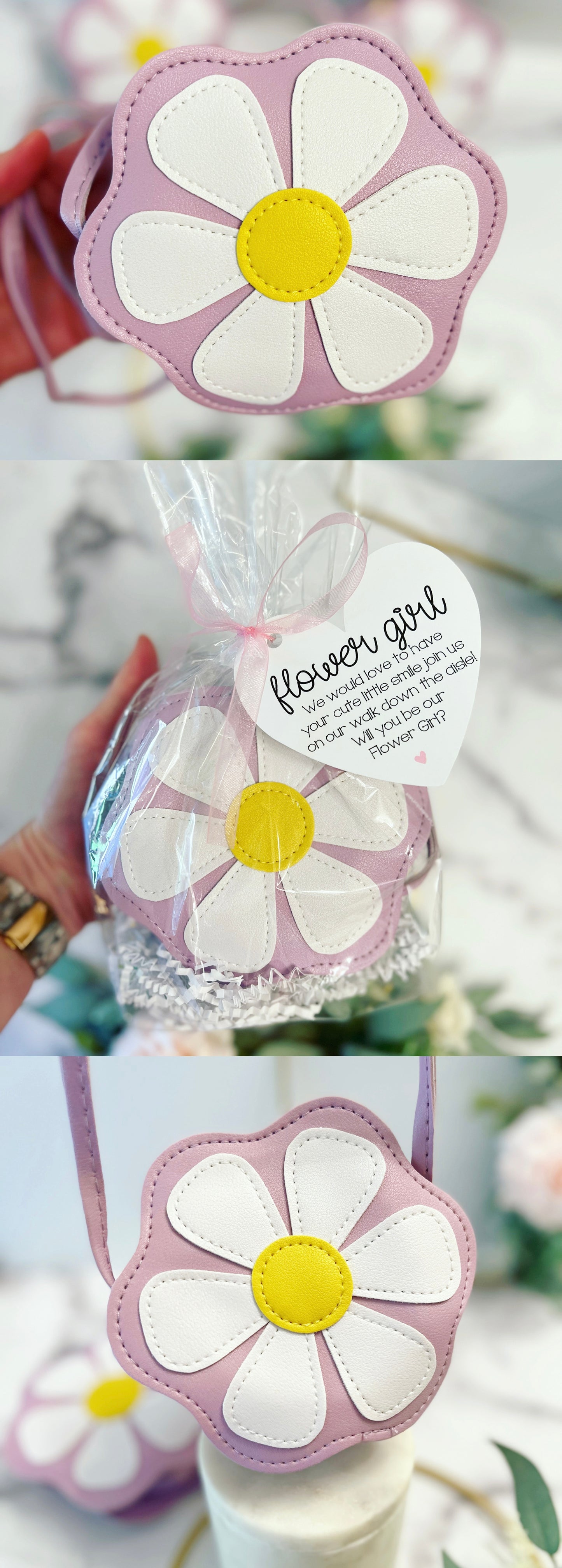 Flower Girl Flower Purse
