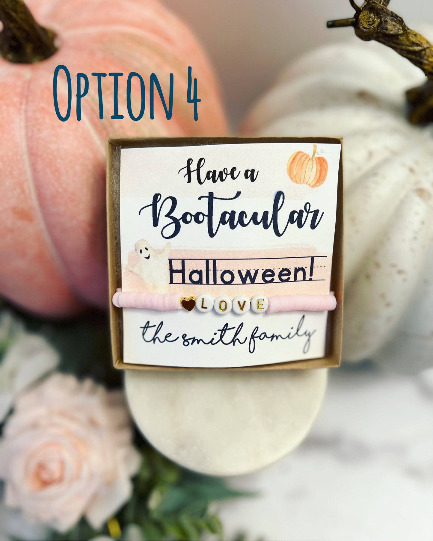 Halloween & Fall Teacher Gift! Love Bracelet