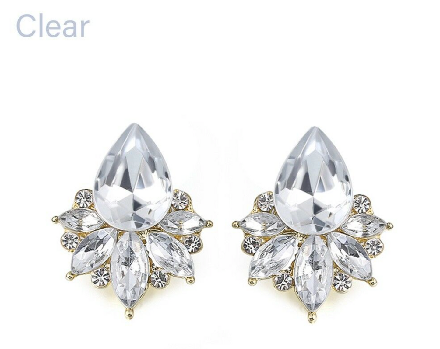 Thank You Bridal Party Statement Earrings