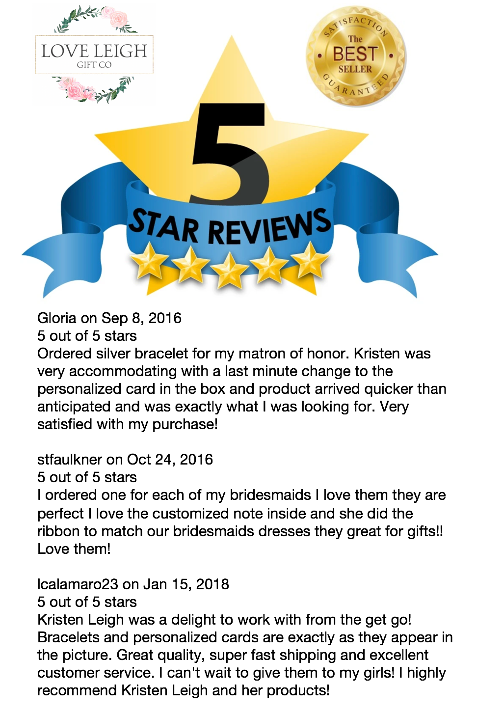 Thank You Bridal Party Statement Earrings