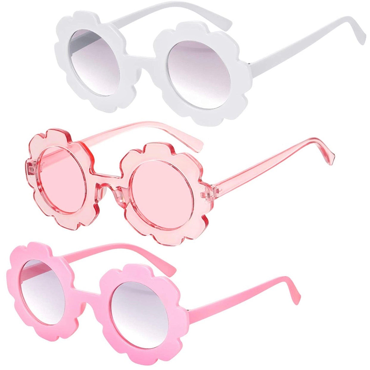 Retro Flower Girl Flower Sunglasses