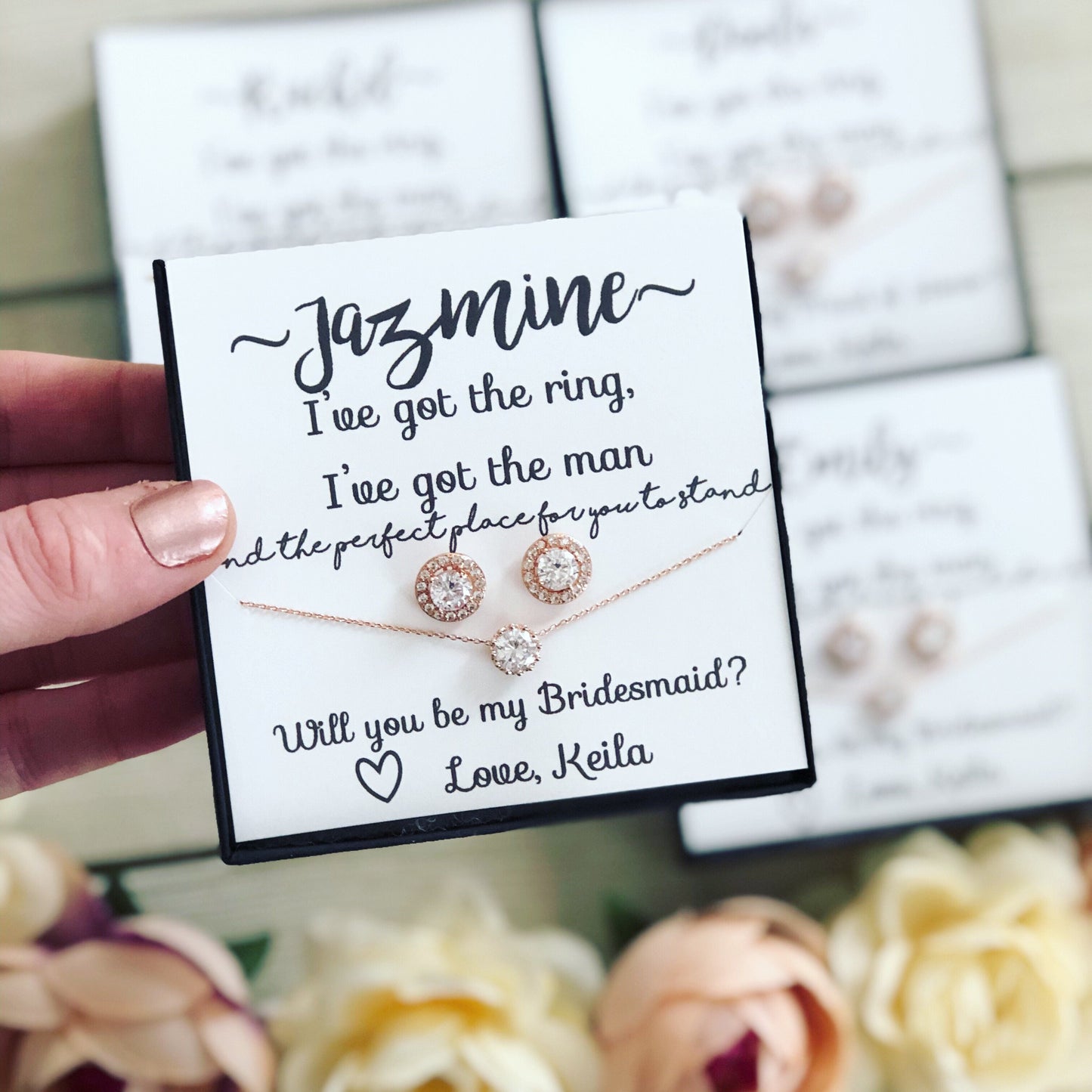 Luckiest Bride Bridal Party Gift Set