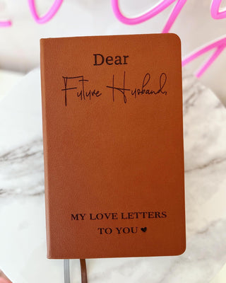 Dear Future Husband Engraved Notebook
