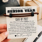 High School's Final Chapter, Senior Year Rope Bracelet gift for Guys! Card, box + ribbon included! Class of 2027