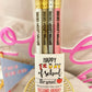 Engraved Pencils Back to School gift! Child's Name personalized!